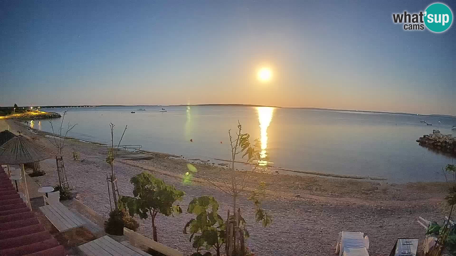 Webcam Strand in Gajac – Pag – Kroatien