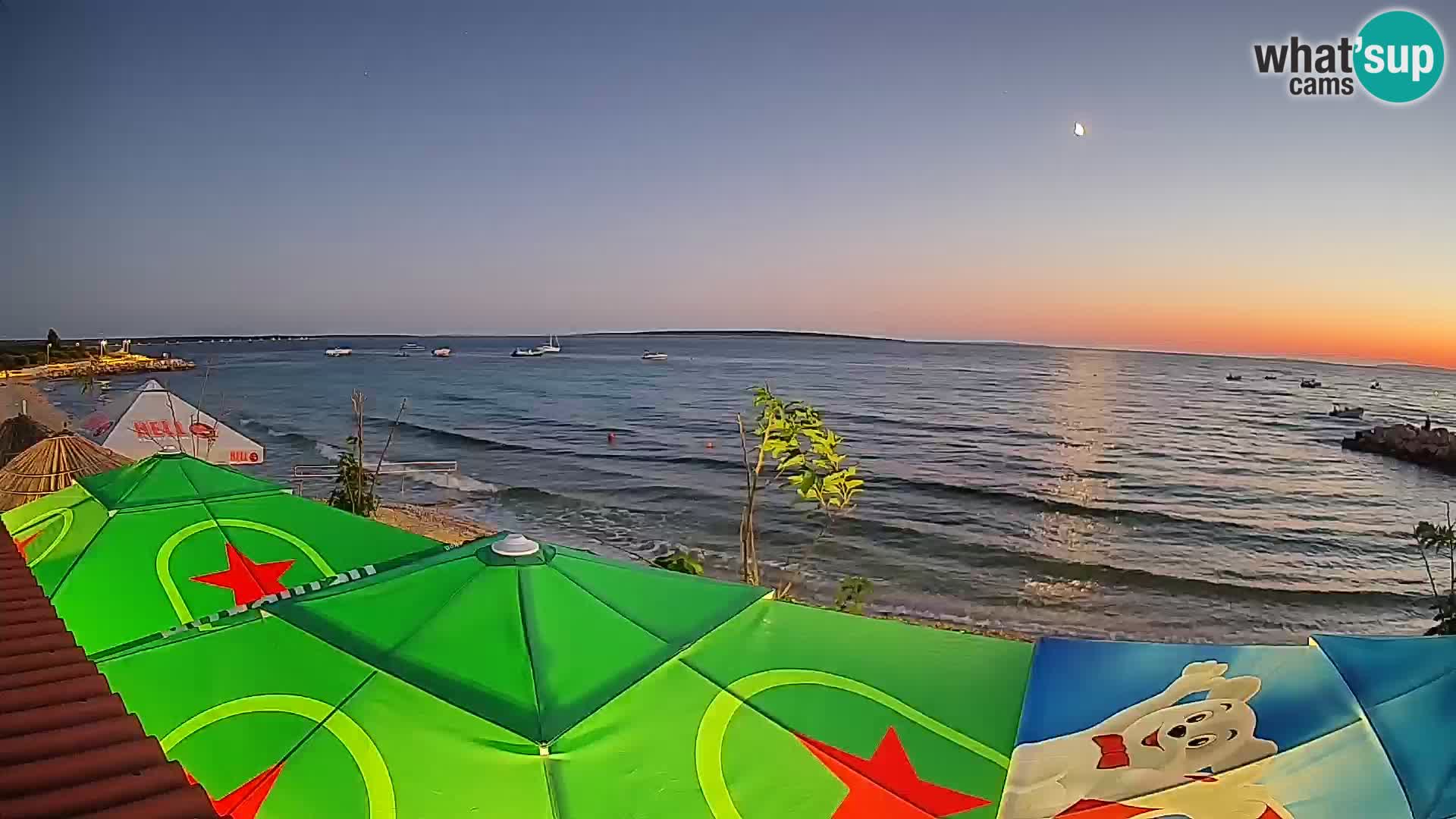 Live Webcam Gajac beach – Pag