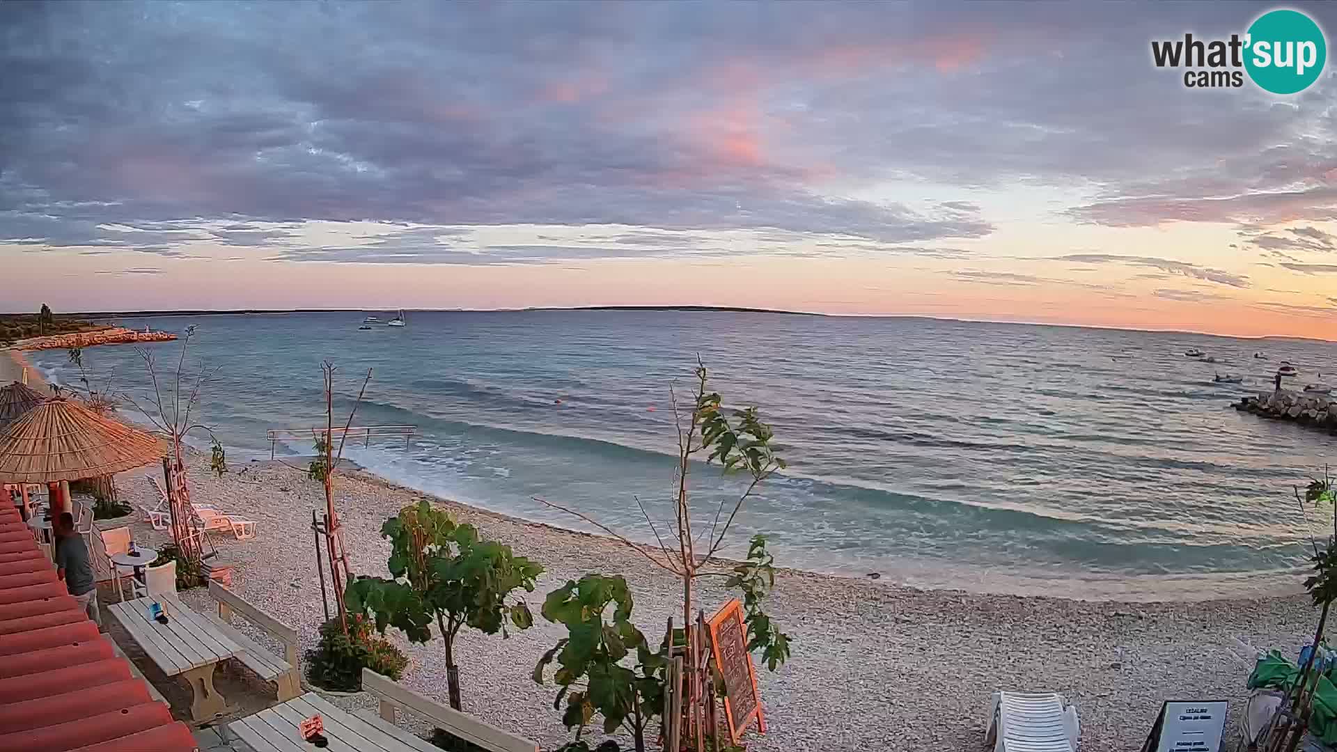Webcam Strand in Gajac – Pag – Kroatien