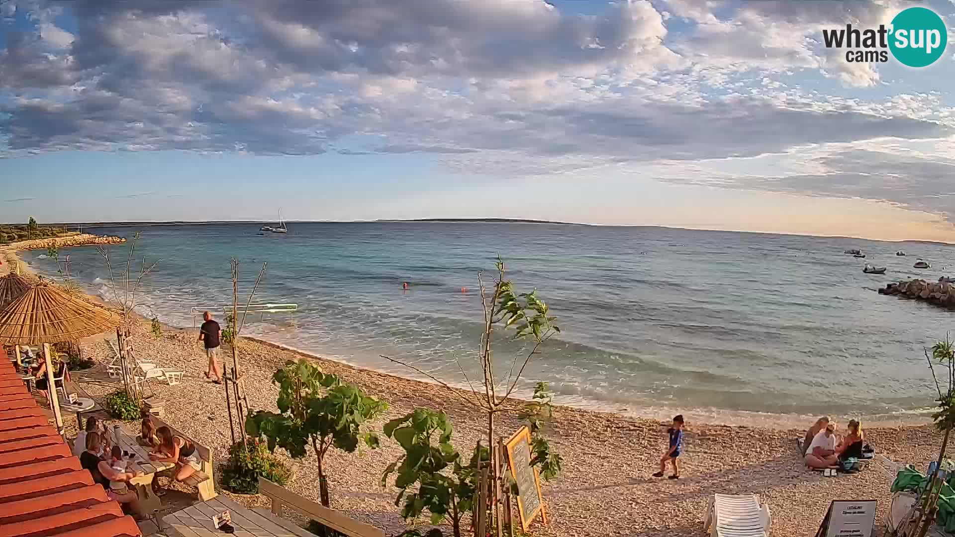 Spletna kamera Plaža Gajac – Pag – Hrvaška