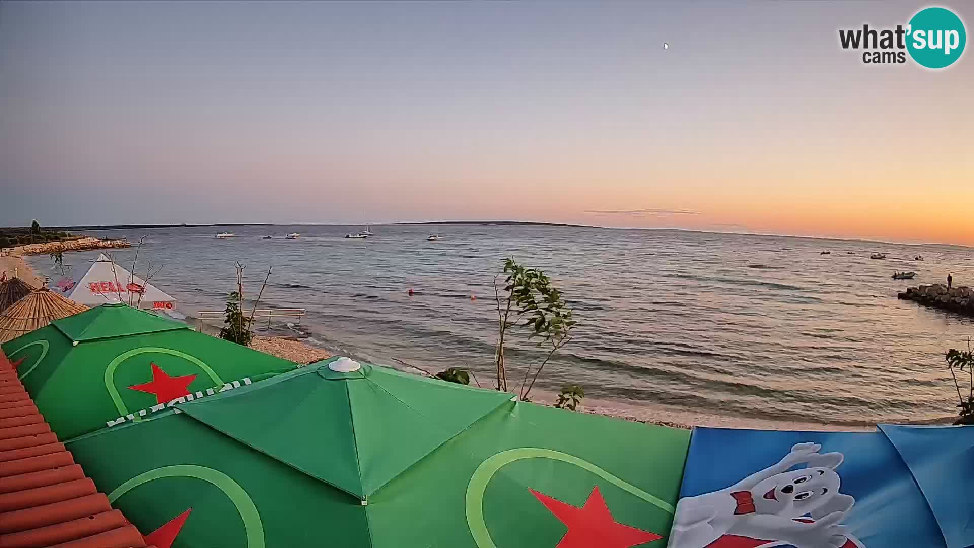 Webcam Strand in Gajac – Pag – Kroatien
