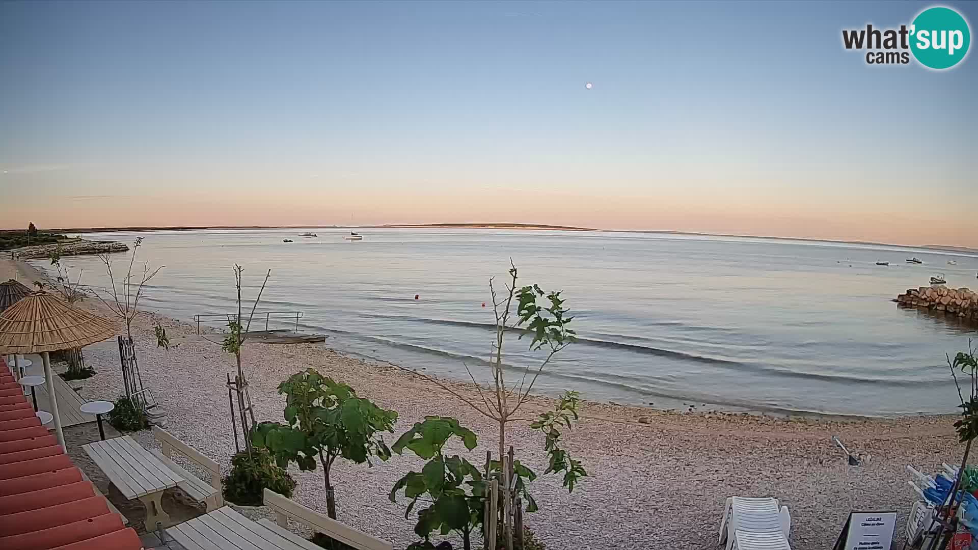 Live Webcam Gajac beach – Pag
