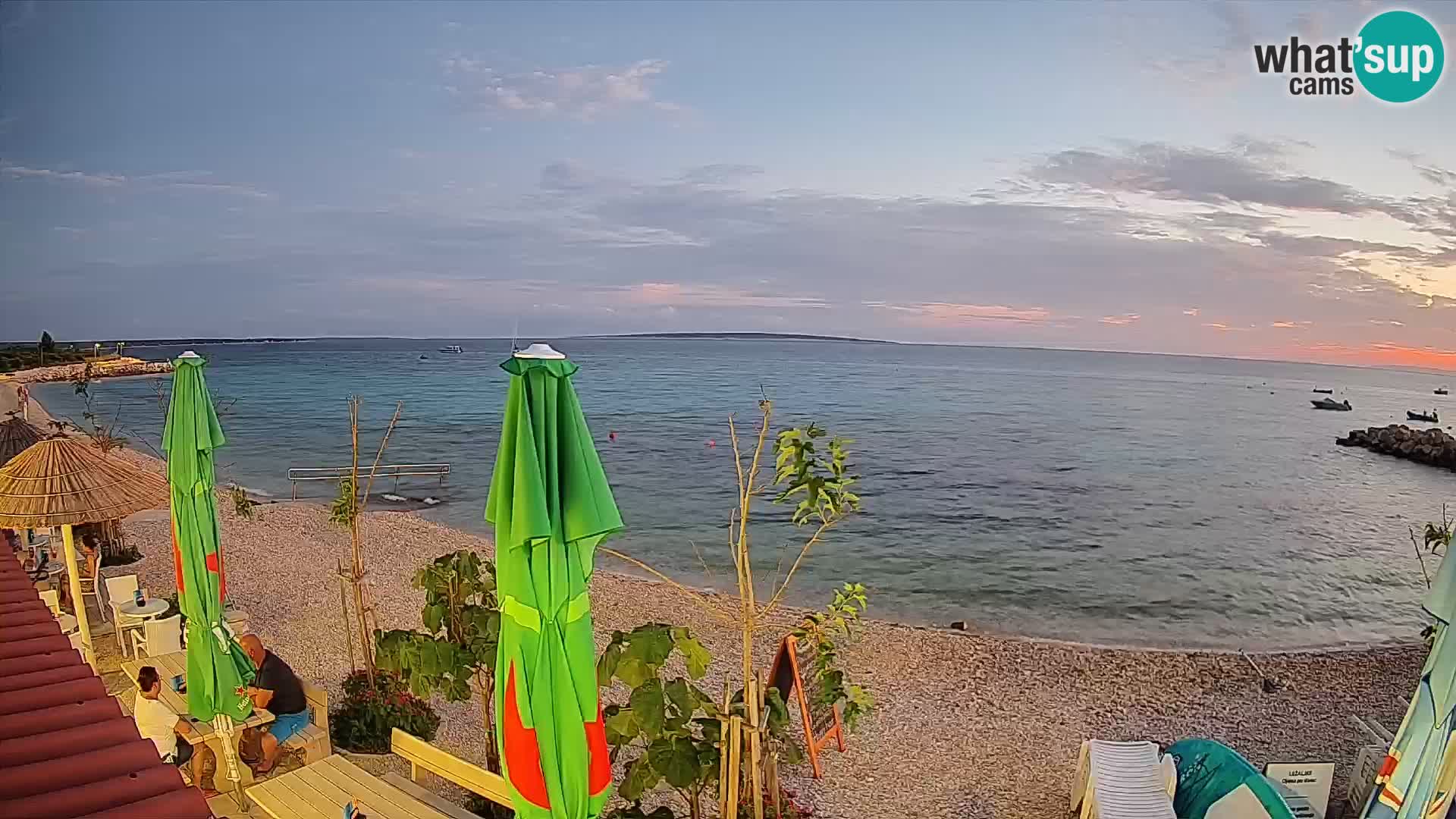 Live Webcam Gajac beach – Pag