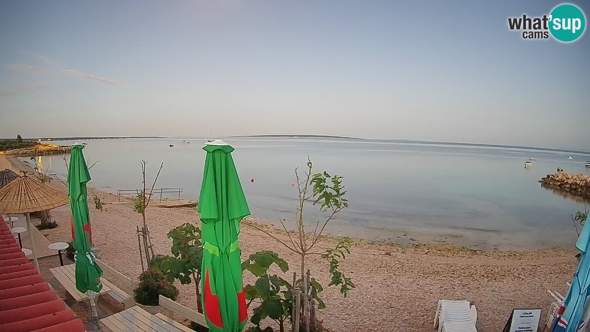 Webcam Strand in Gajac – Pag – Kroatien