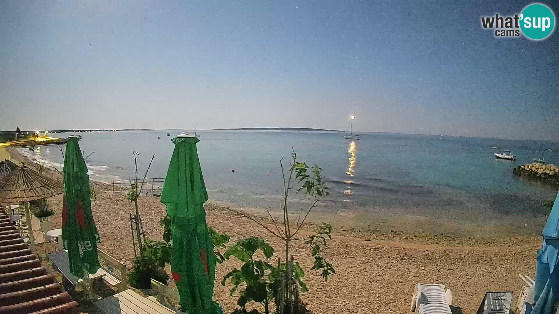 Webcam Strand in Gajac – Pag – Kroatien