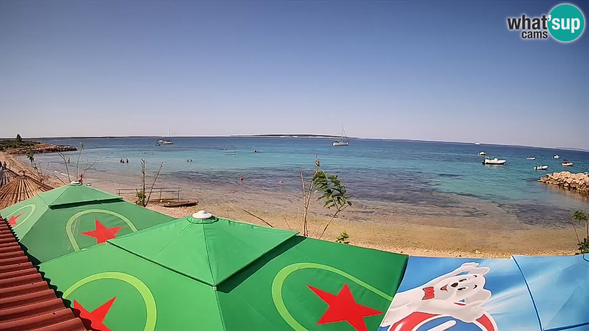 Web Kamera Plaža Gajac – Pag