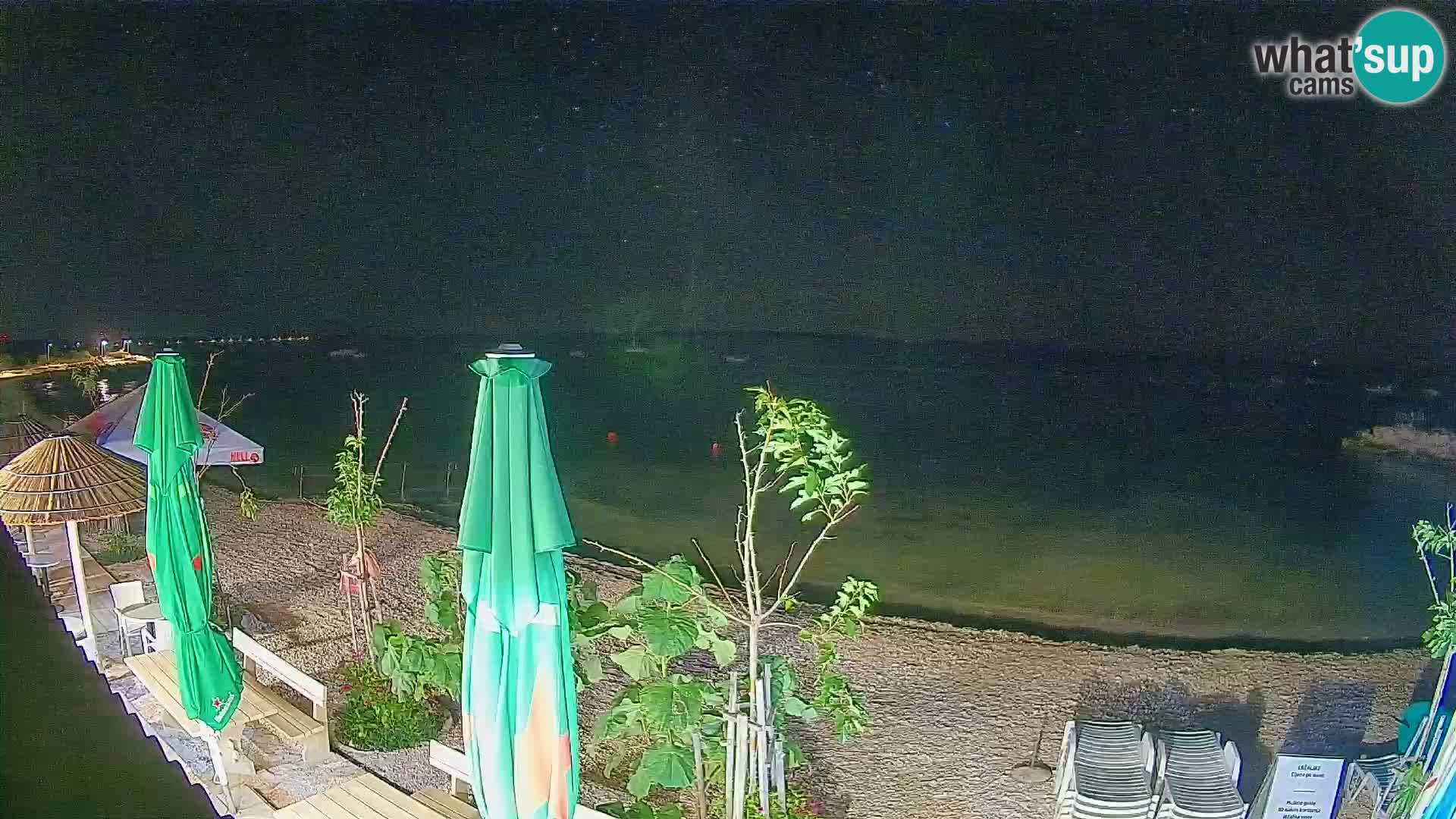 Spletna kamera Plaža Gajac – Pag – Hrvaška