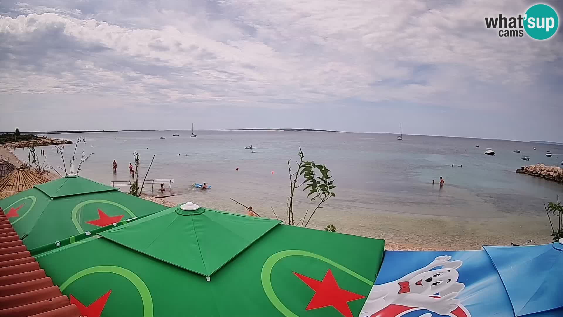 Webcam Strand in Gajac – Pag – Kroatien