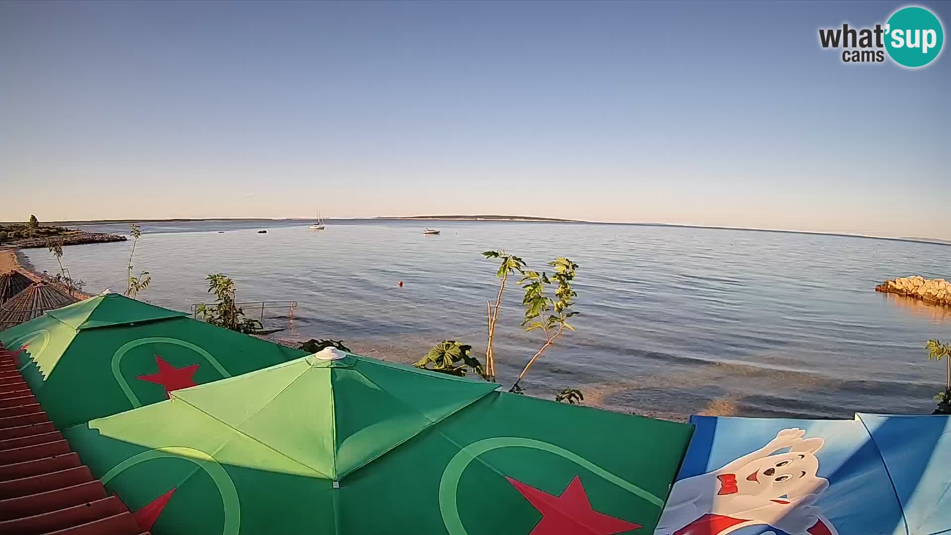 Live Webcam Gajac beach – Pag