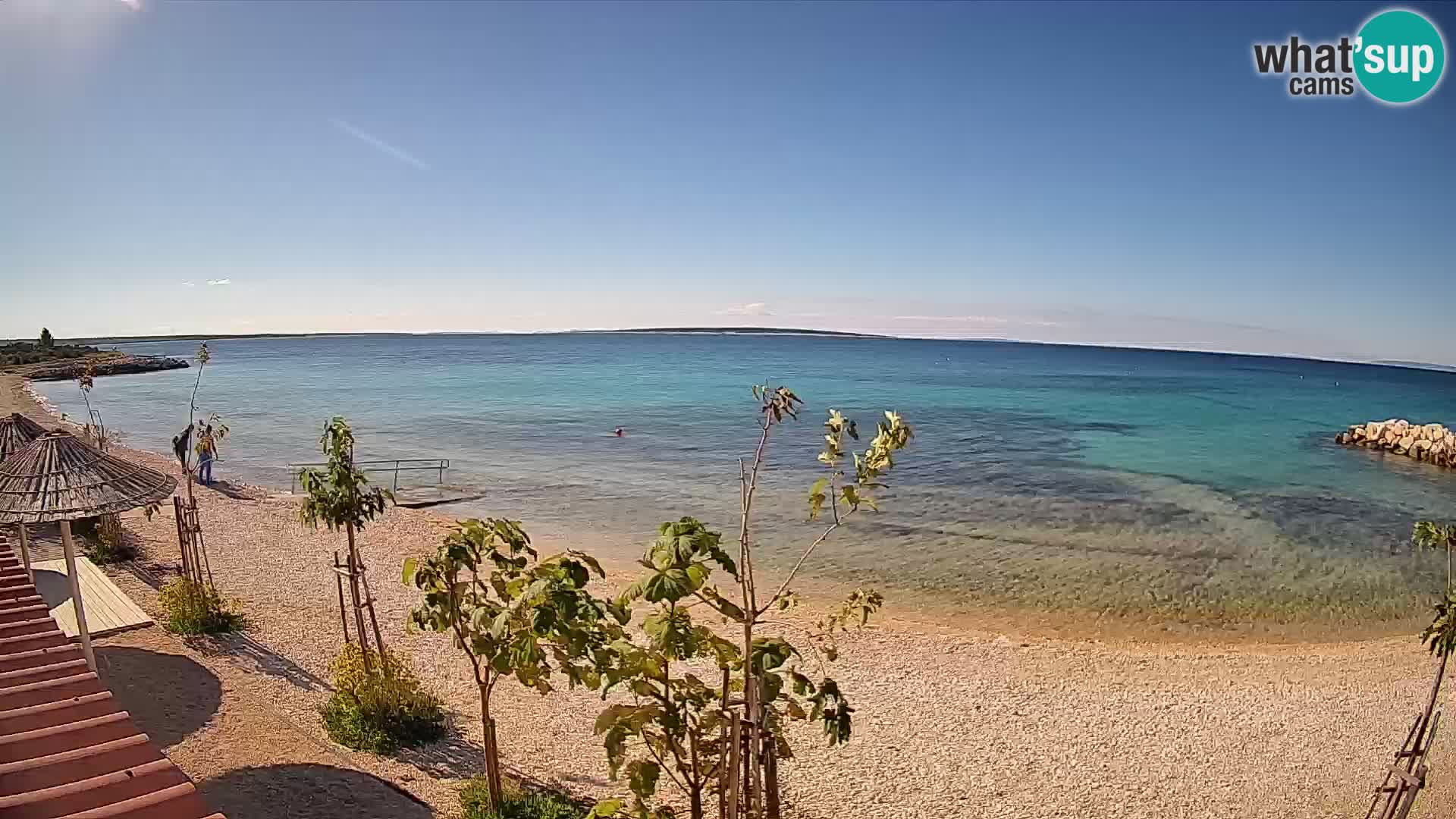 Web Kamera Plaža Gajac – Pag