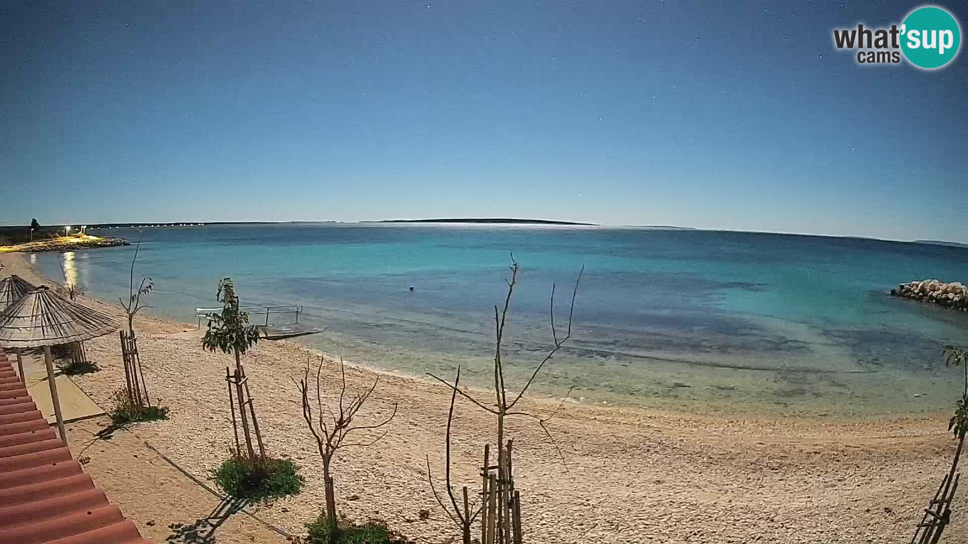 Live Webcam Gajac beach – Pag