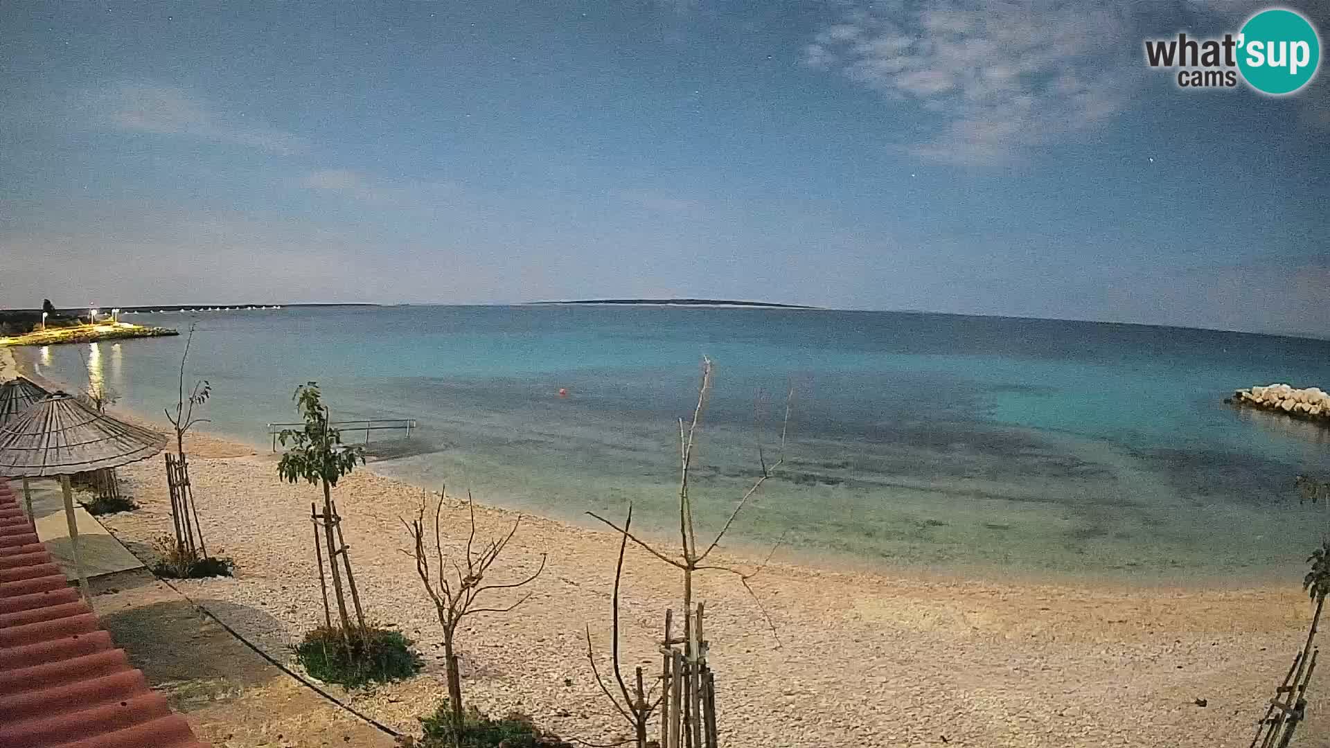 Live Webcam Gajac beach – Pag