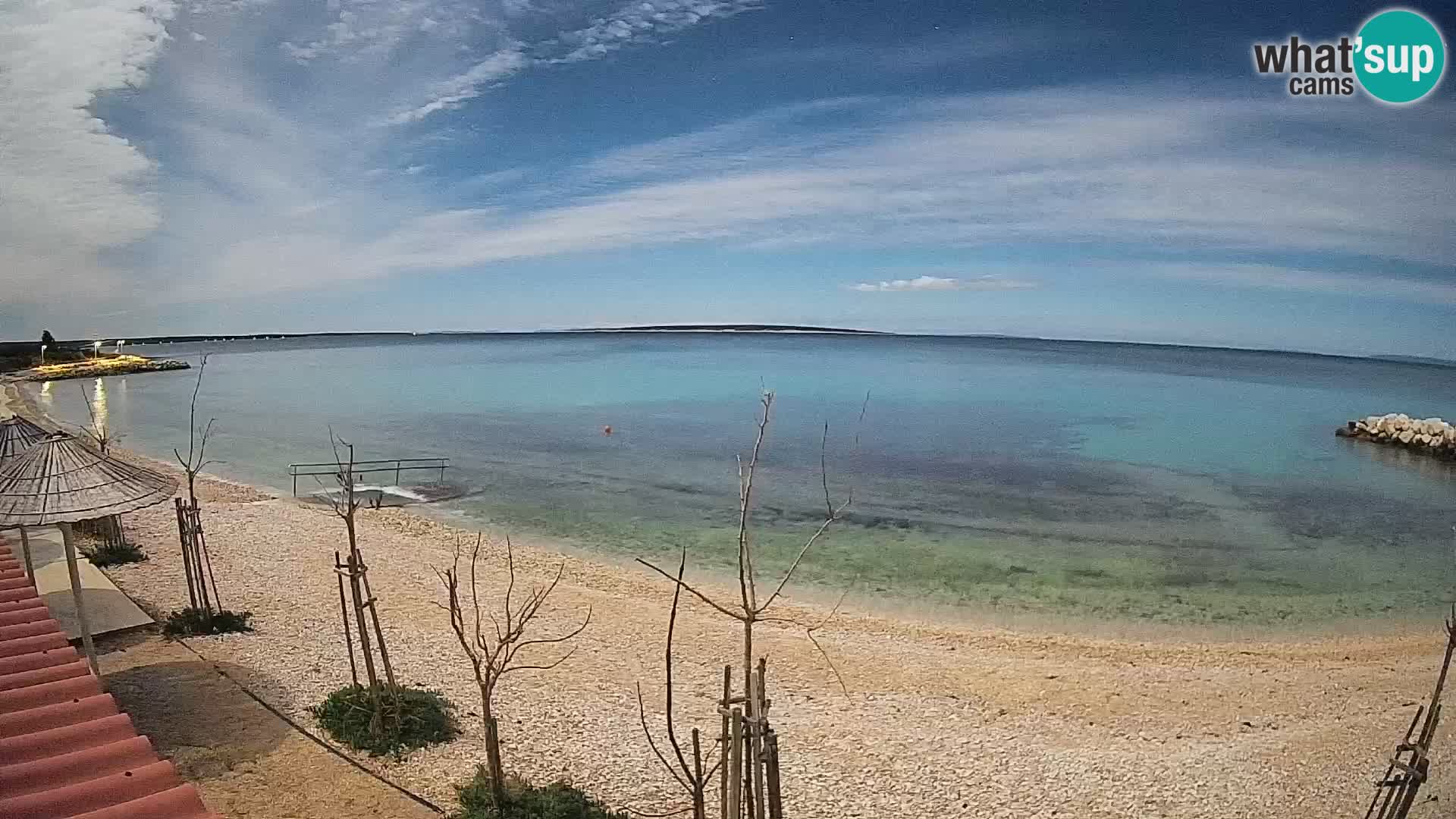 Webcam Strand in Gajac – Pag – Kroatien