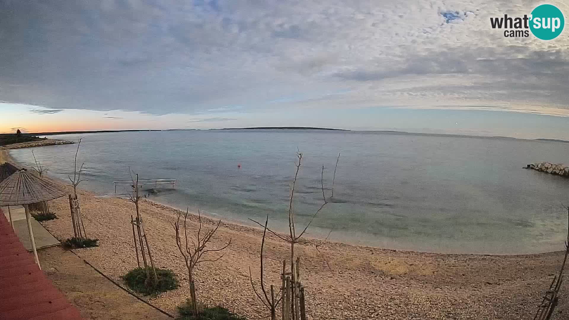 Webcam Strand in Gajac – Pag – Kroatien