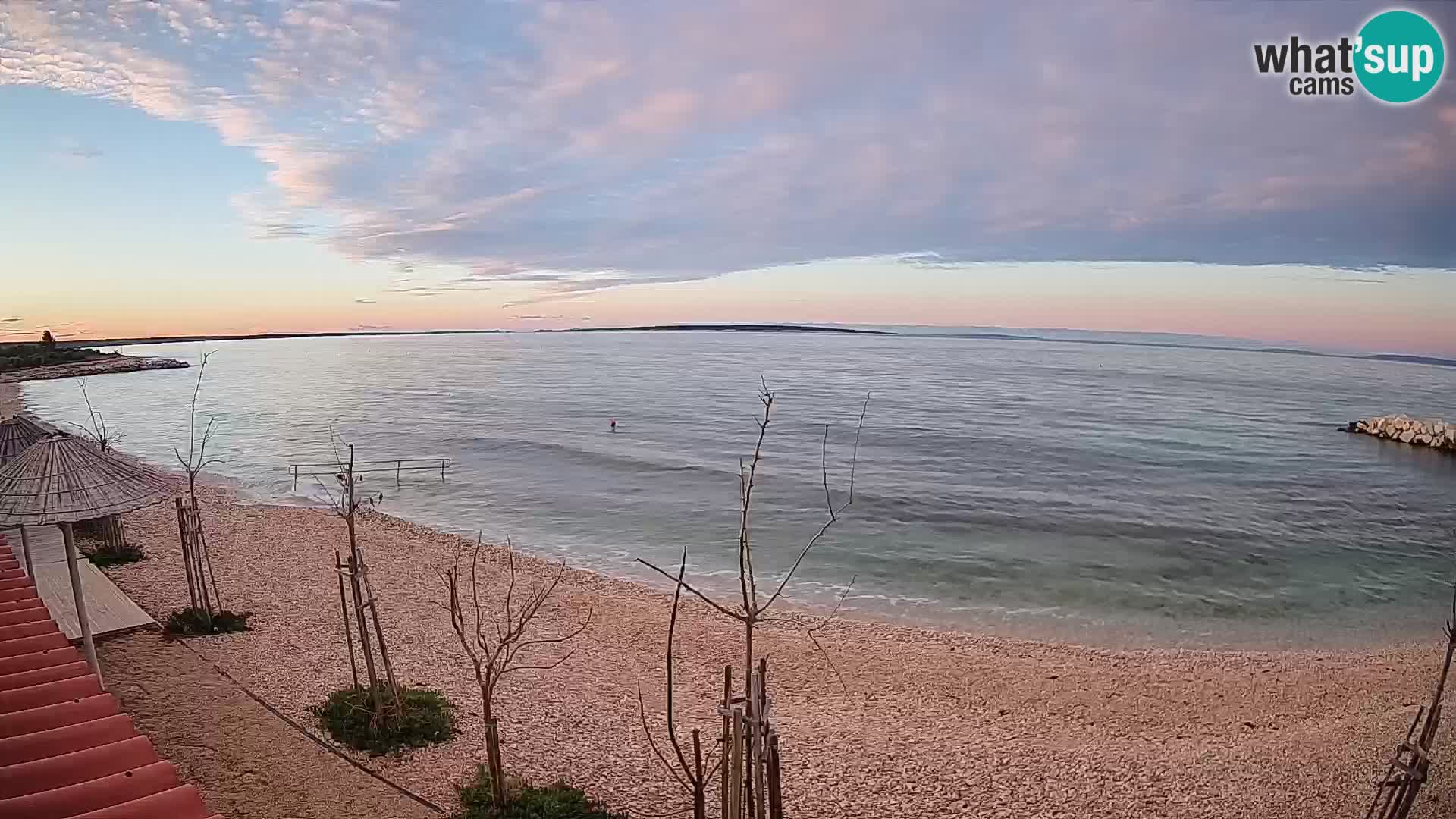 Live Webcam Gajac beach – Pag