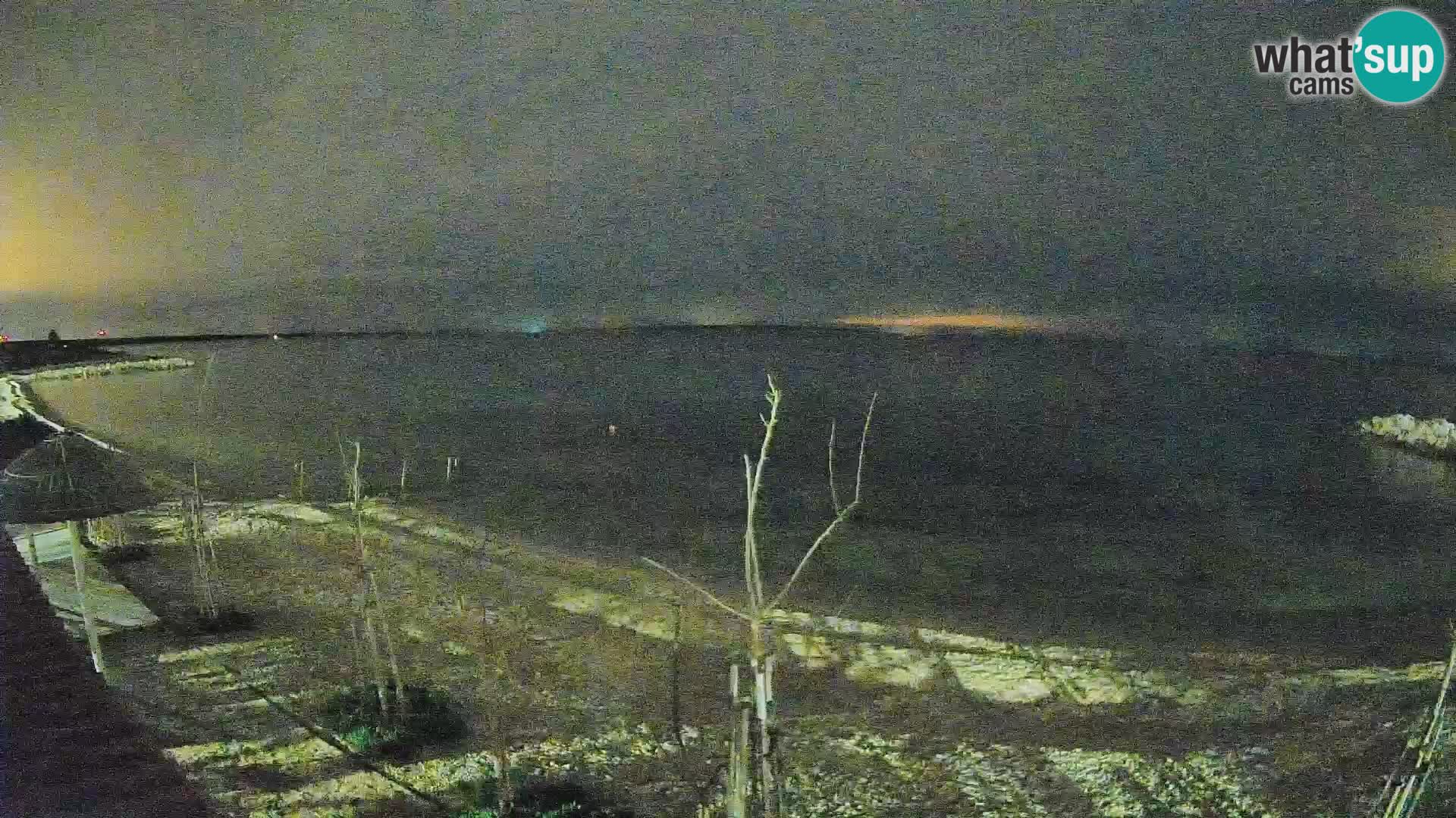 Spletna kamera Plaža Gajac – Pag – Hrvaška