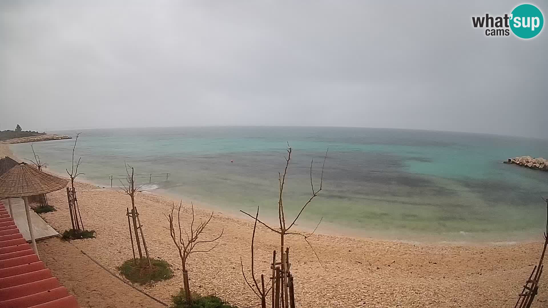 Live Webcam Gajac beach – Pag
