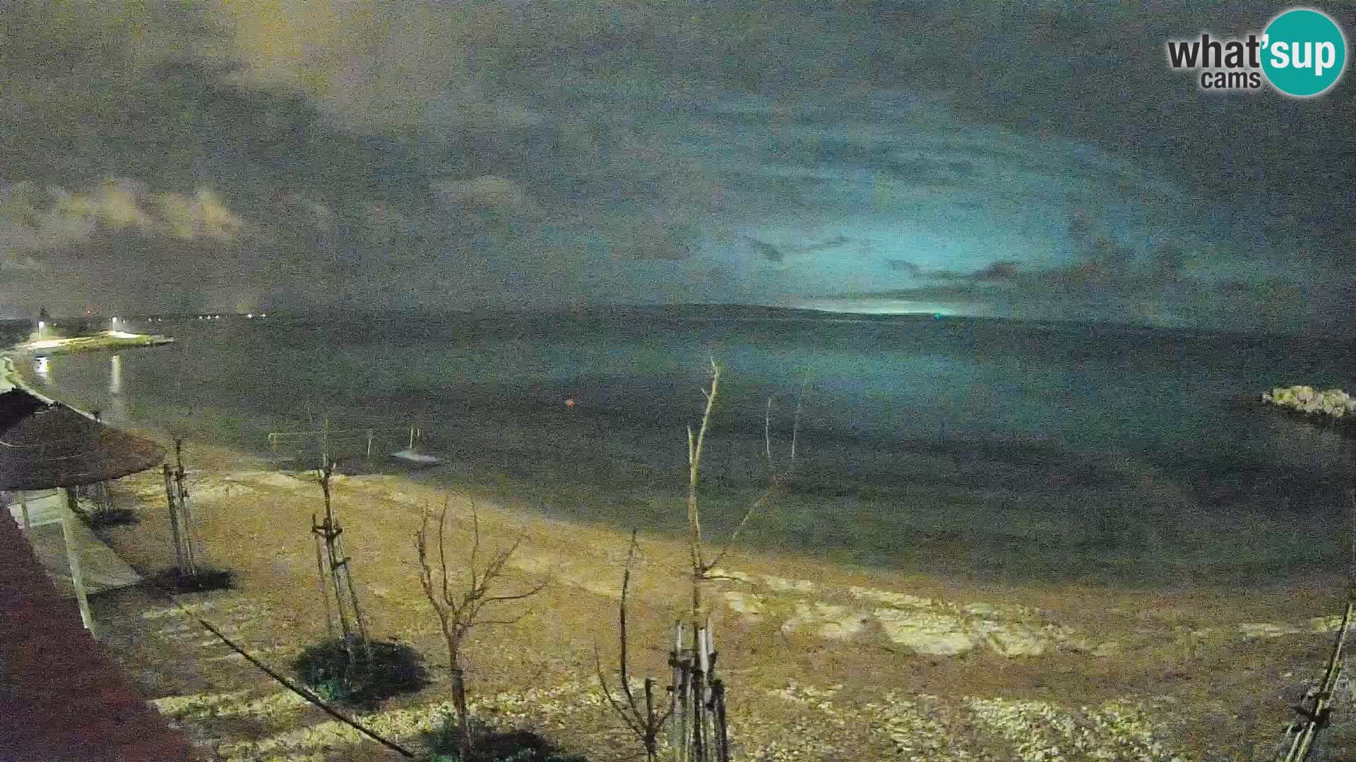 Spletna kamera Plaža Gajac – Pag – Hrvaška