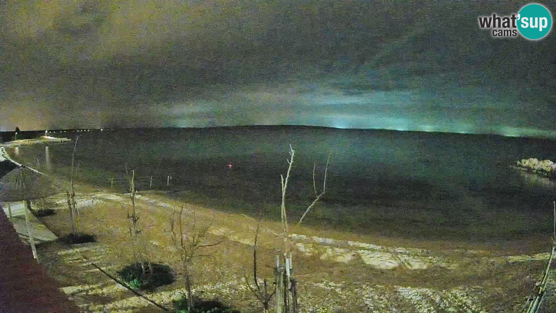 Spletna kamera Plaža Gajac – Pag – Hrvaška