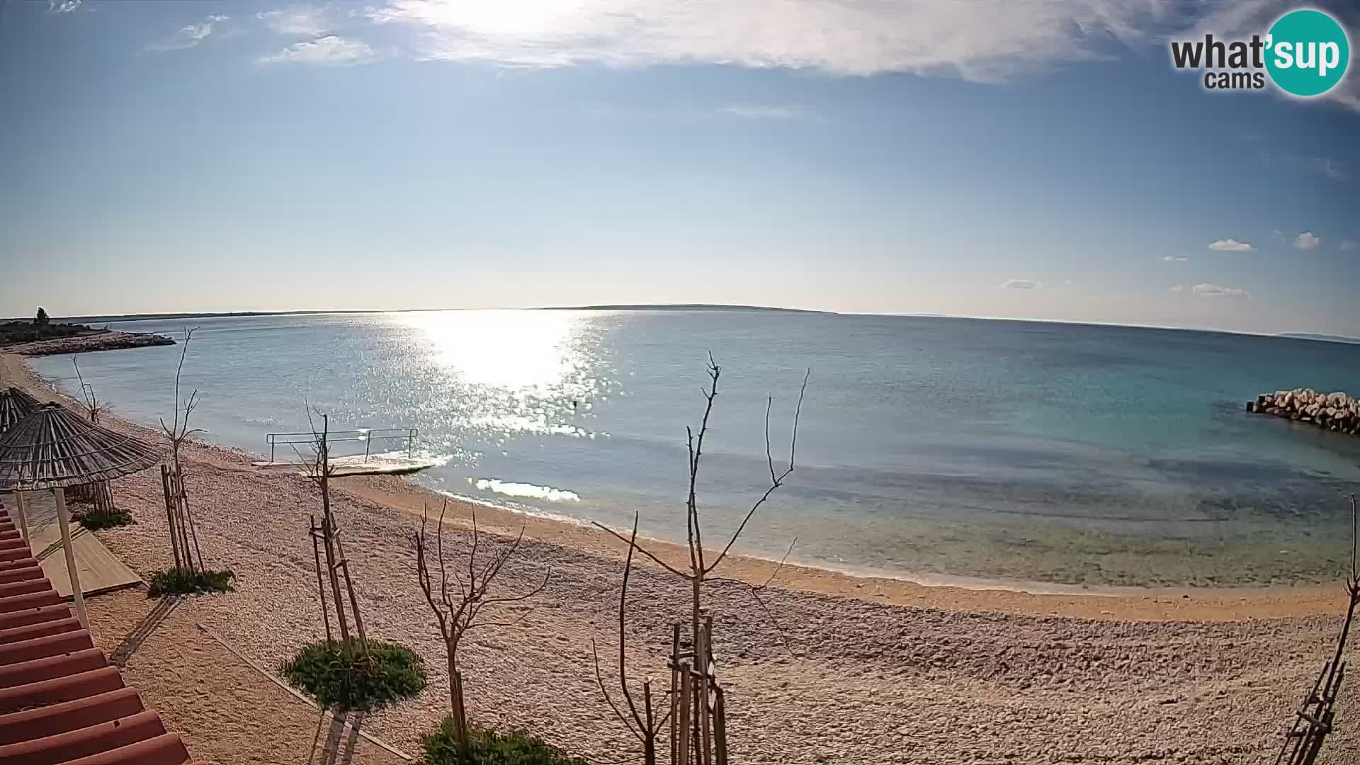 Webcam Strand in Gajac – Pag – Kroatien