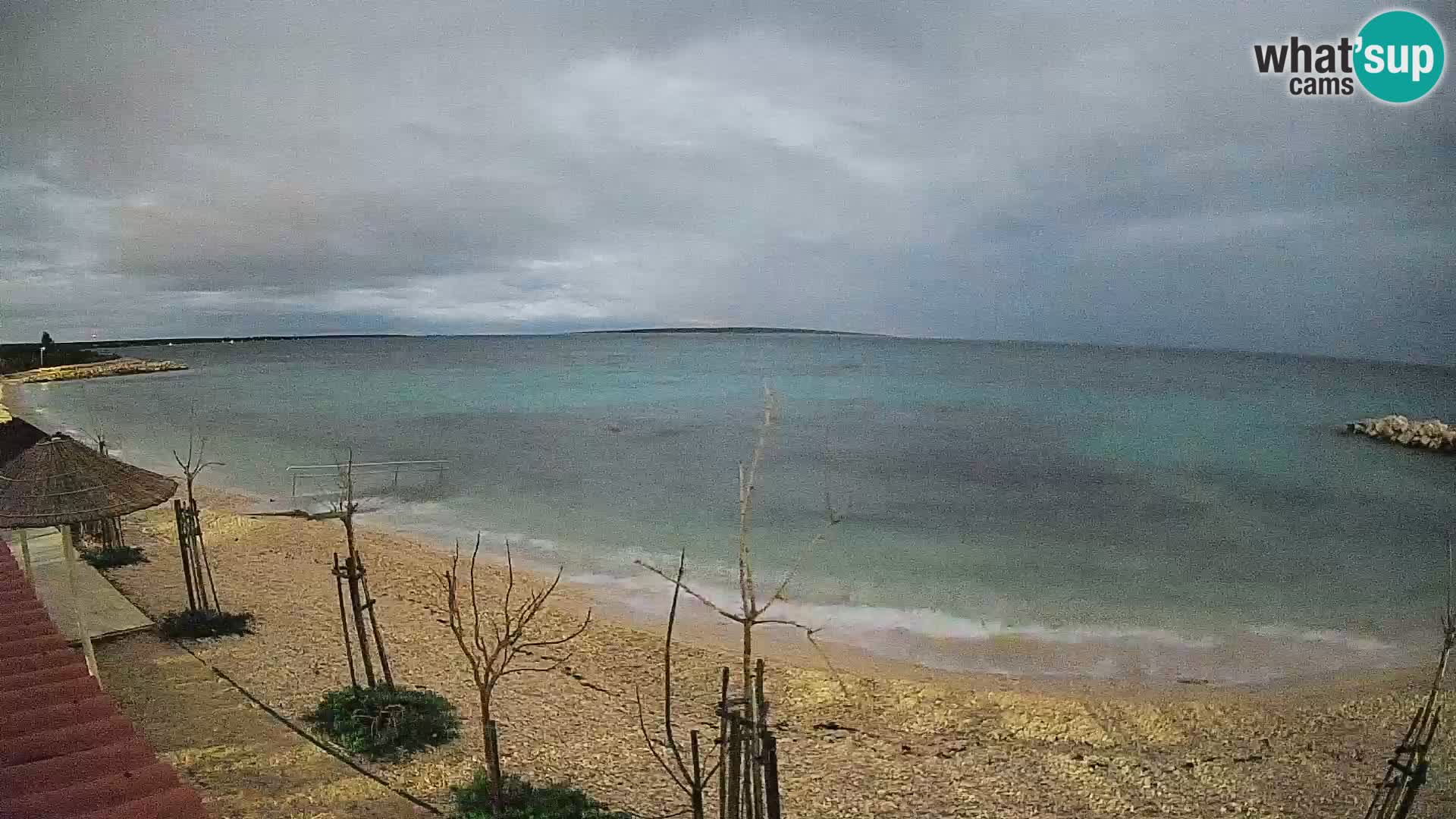 Live Webcam Gajac beach – Pag