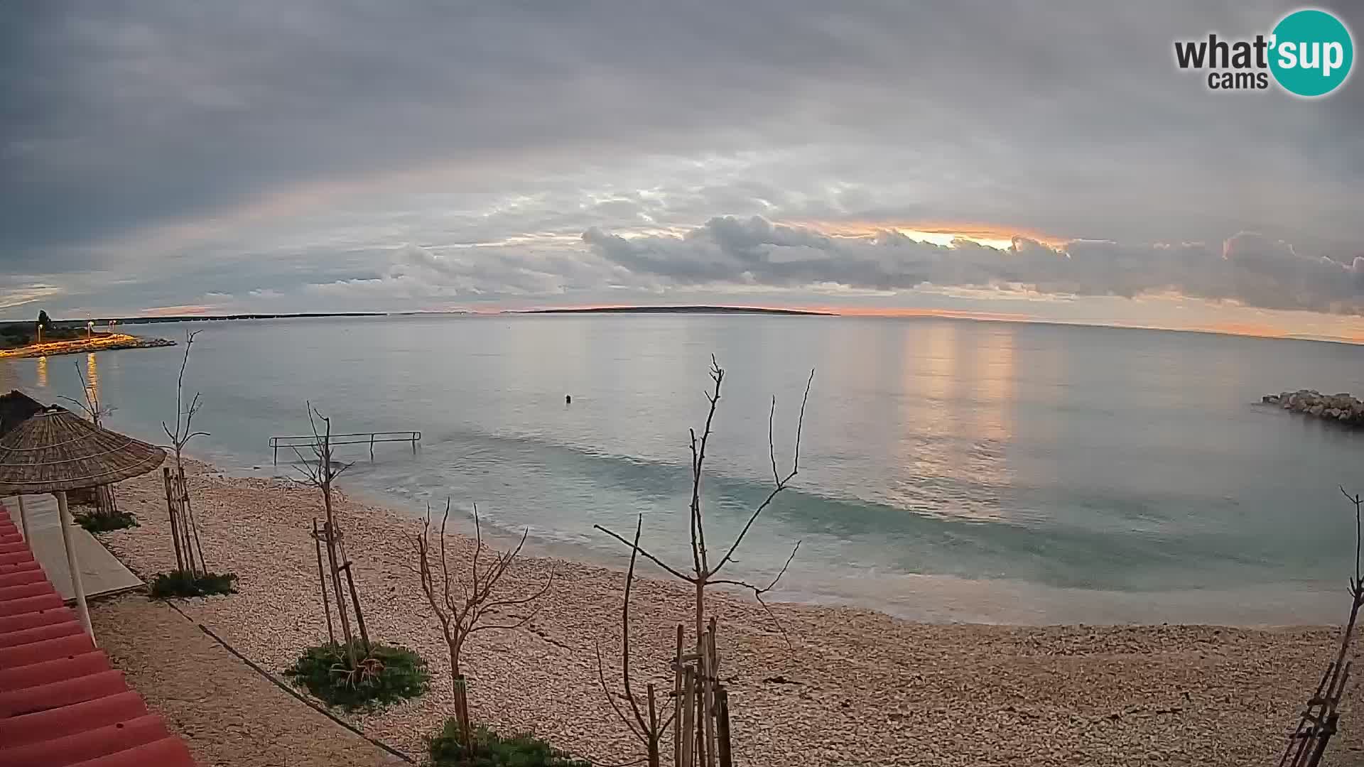Webcam Strand in Gajac – Pag – Kroatien