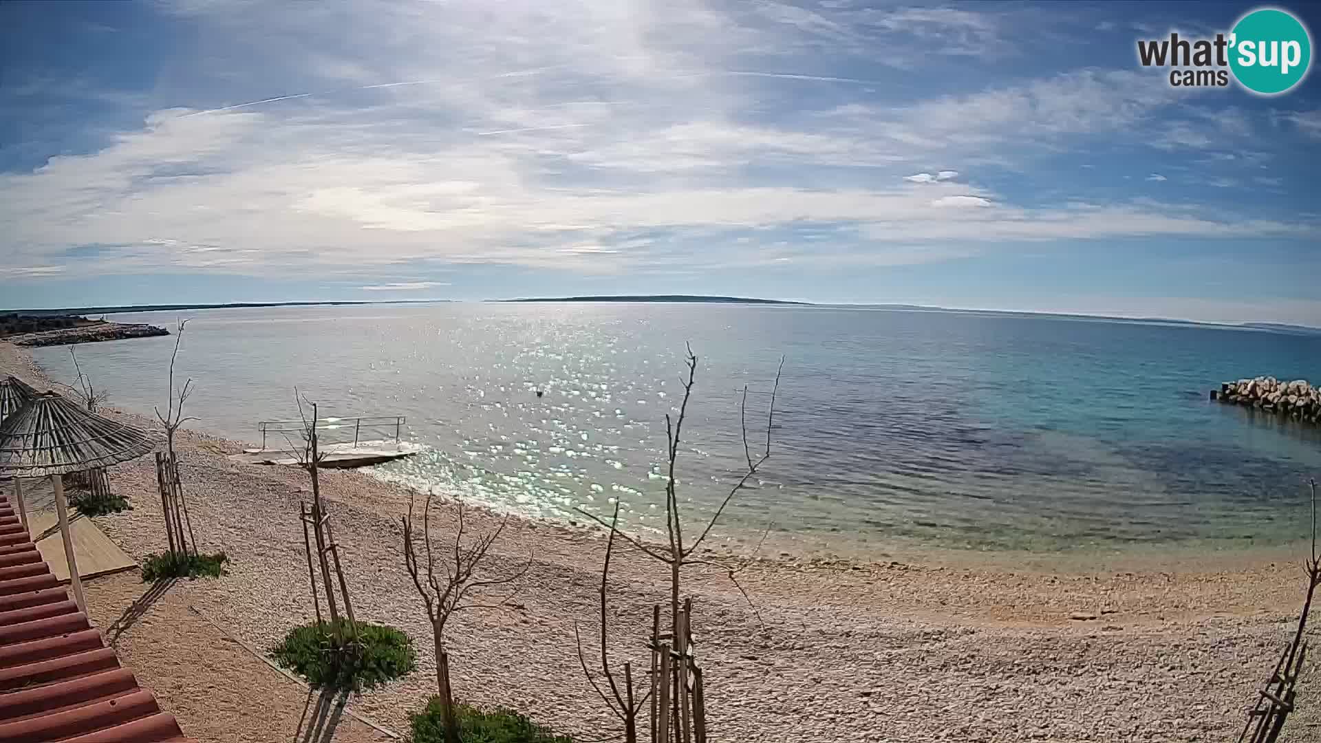 Web Kamera Plaža Gajac – Pag