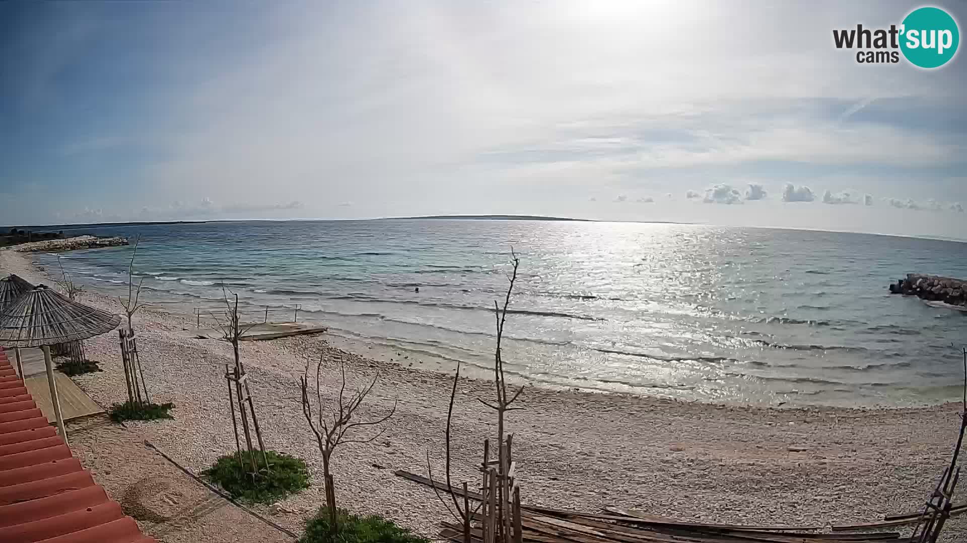 Webcam Strand in Gajac – Pag – Kroatien