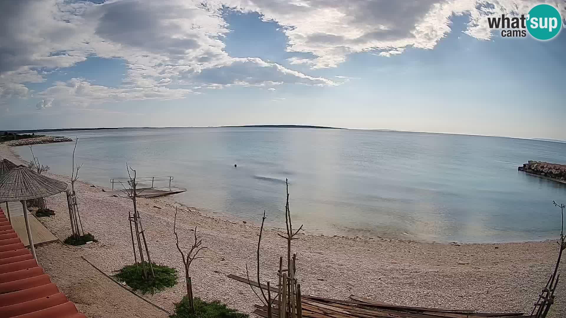 Webcam Strand in Gajac – Pag – Kroatien