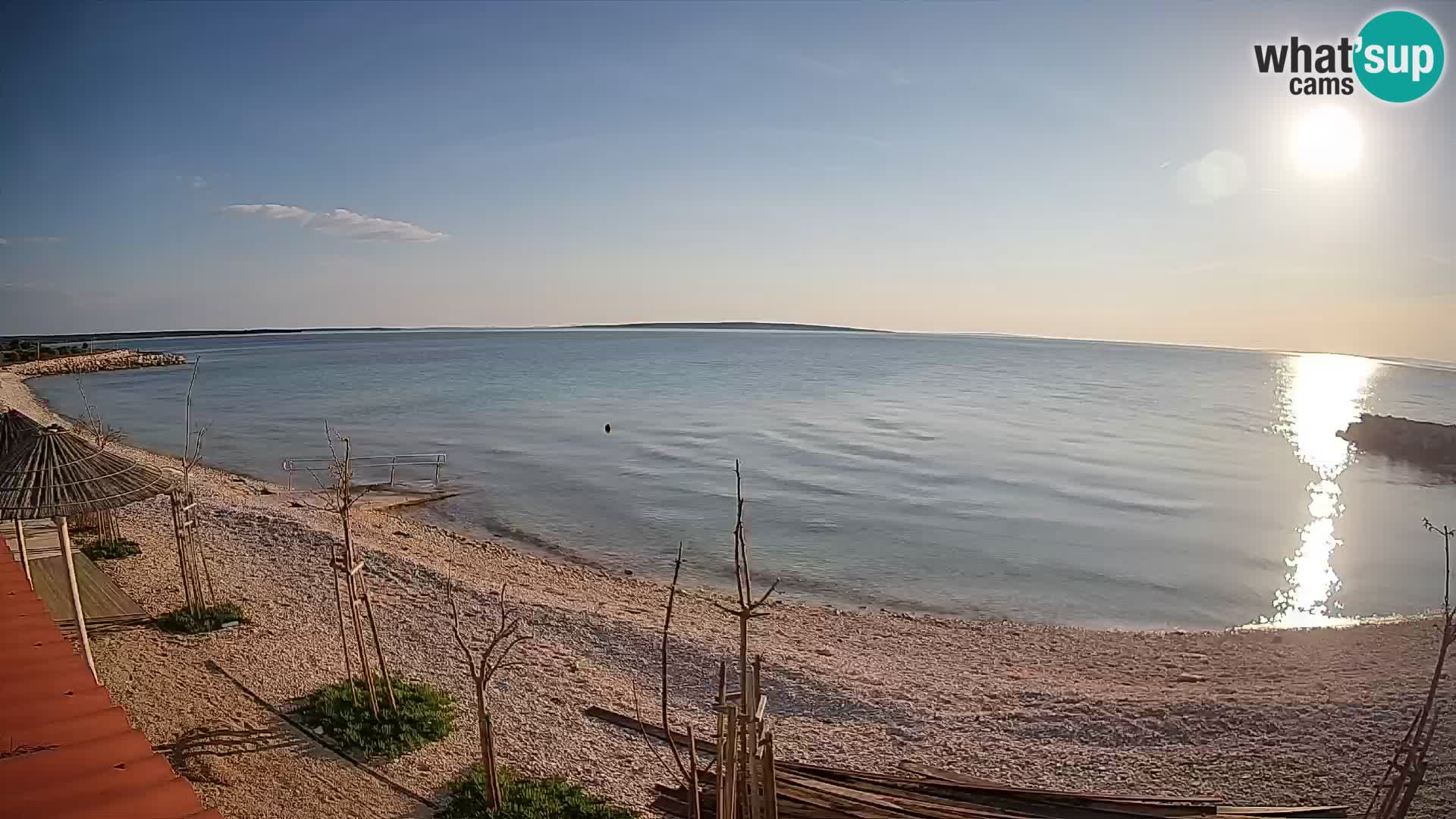 Webcam Strand in Gajac – Pag – Kroatien