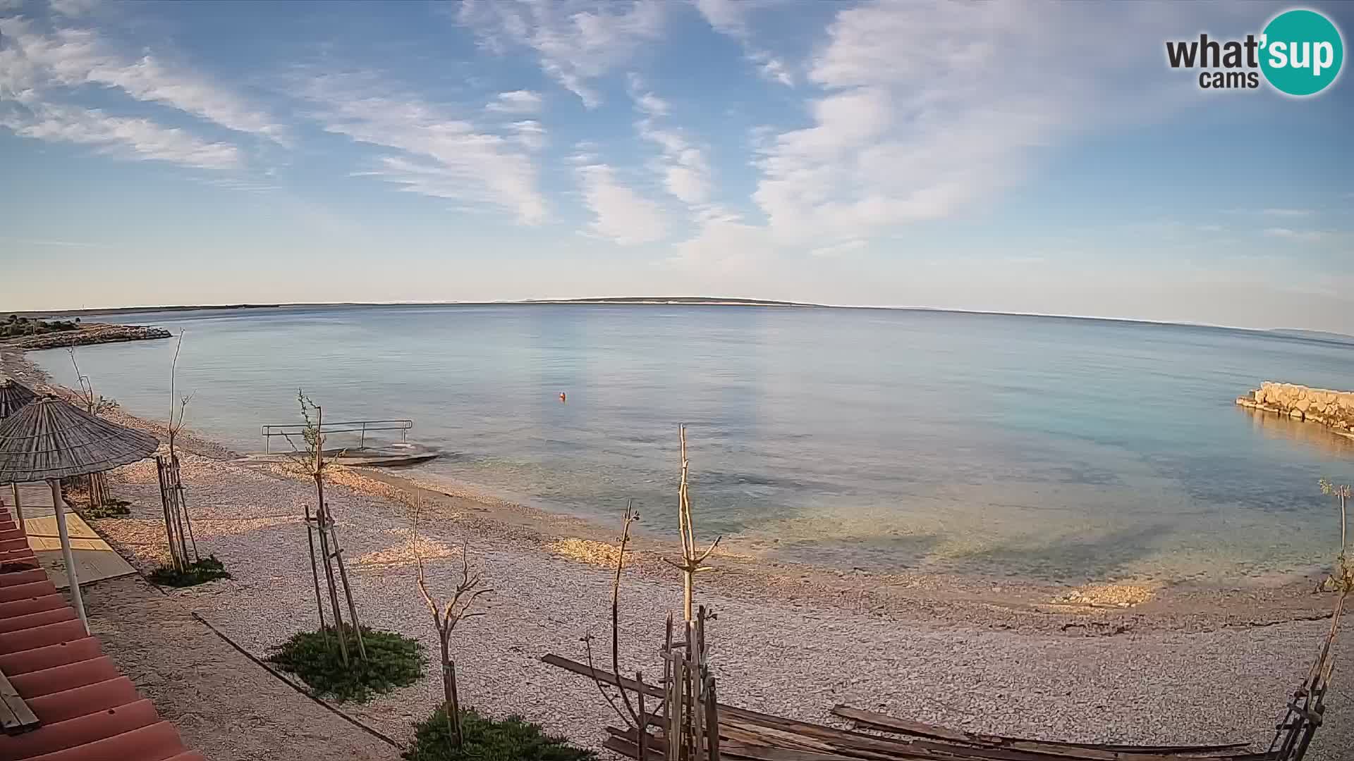 Webcam Strand in Gajac – Pag – Kroatien