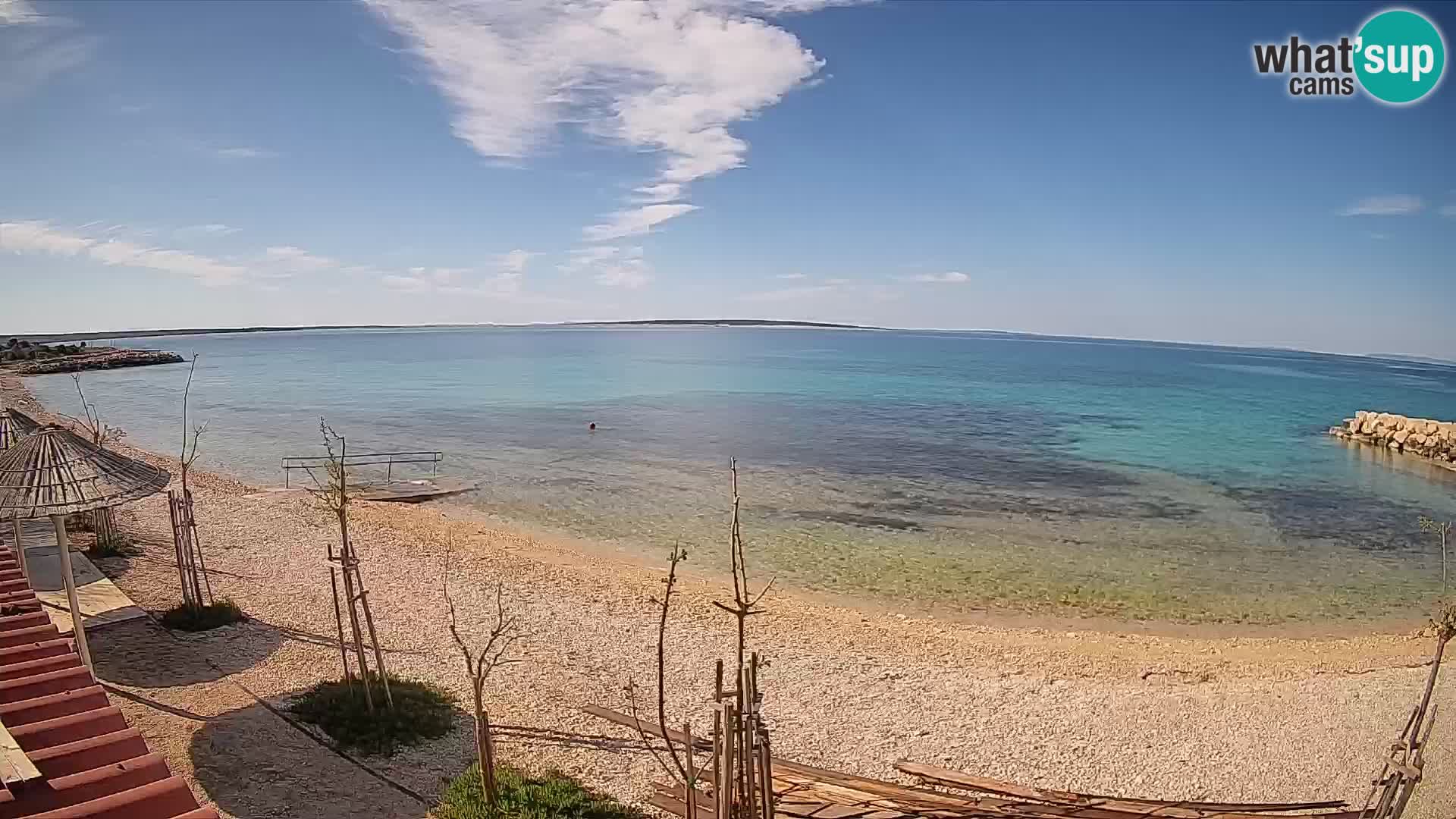 Web Kamera Plaža Gajac – Pag