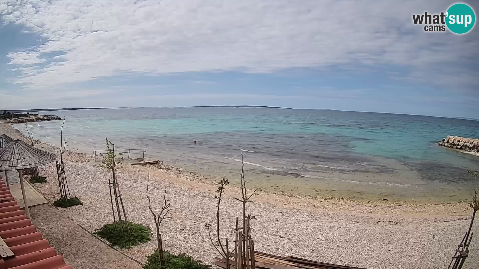 Live Webcam Gajac beach – Pag