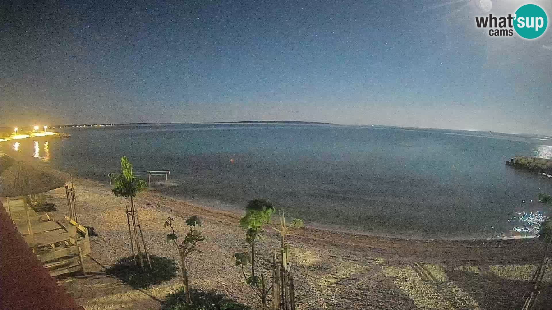 Webcam Strand in Gajac – Pag – Kroatien