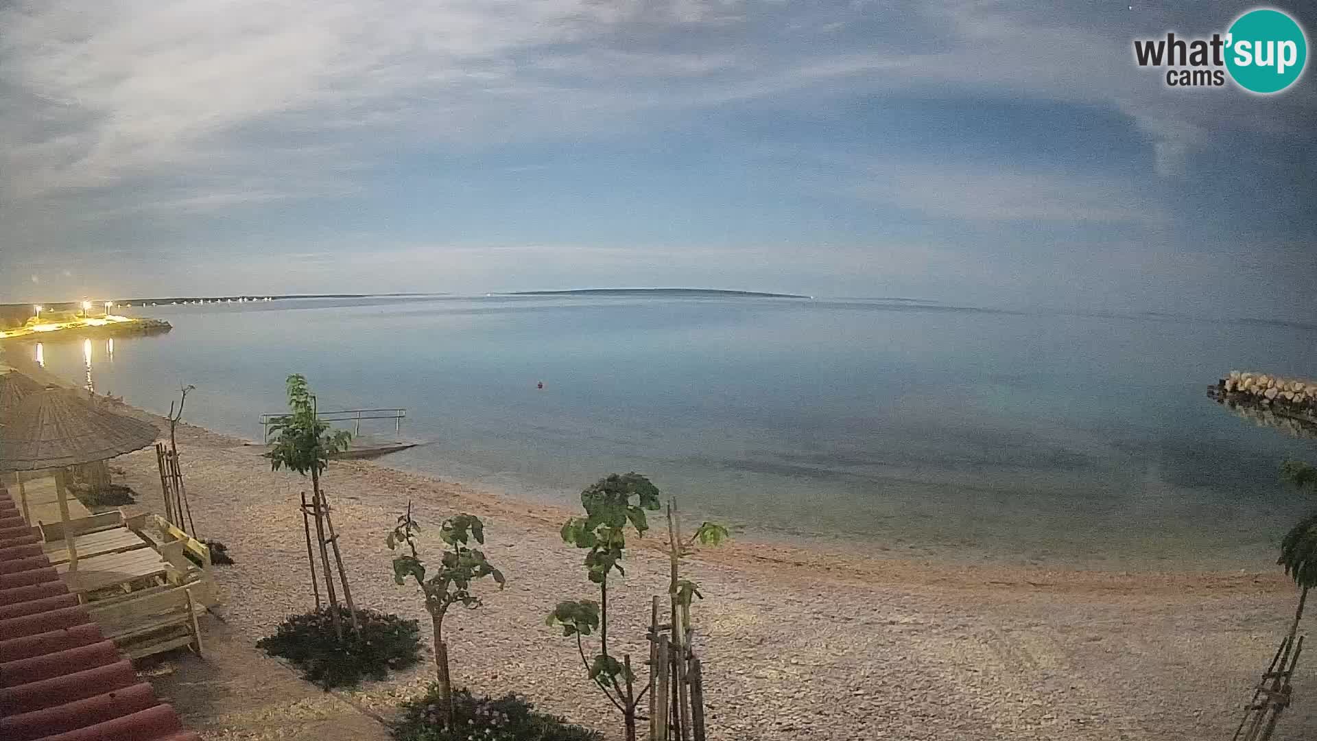 Live Webcam Gajac beach – Pag