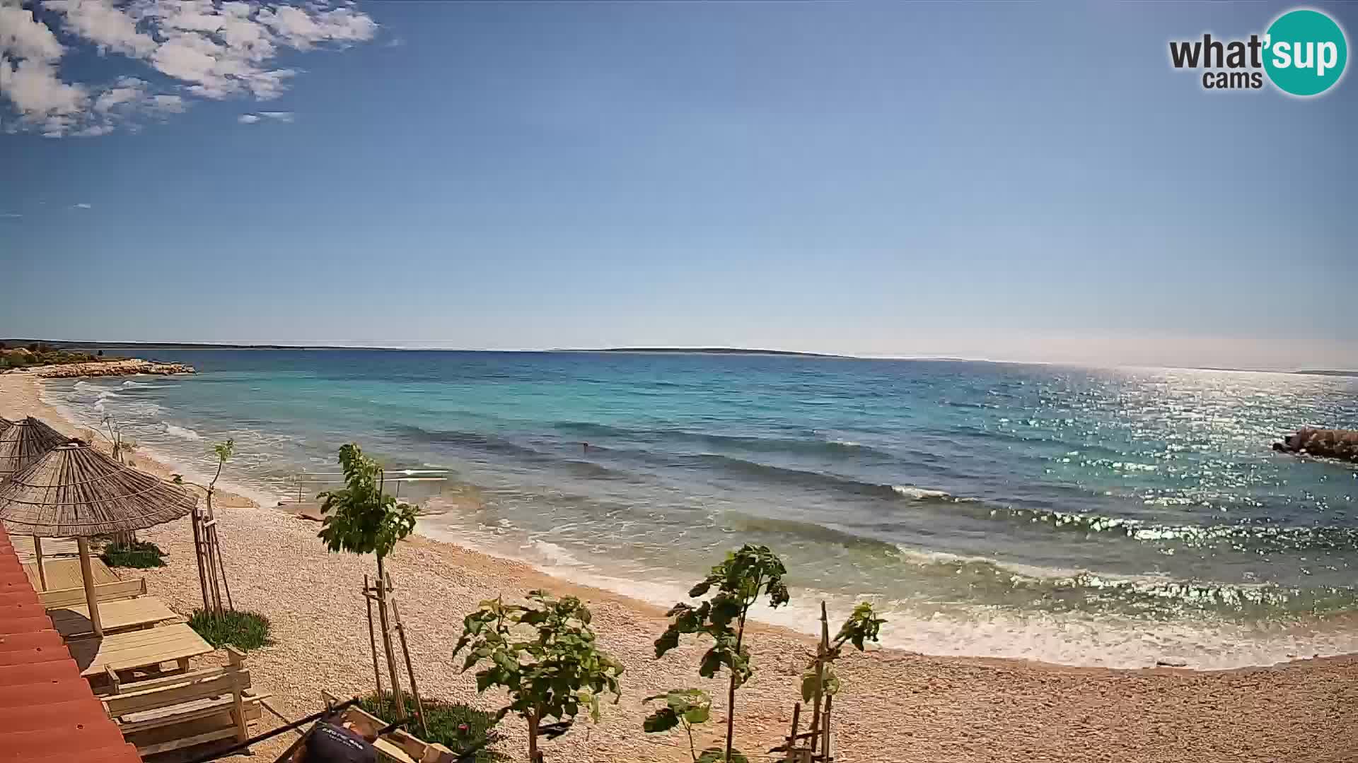 Webcam Strand in Gajac – Pag – Kroatien