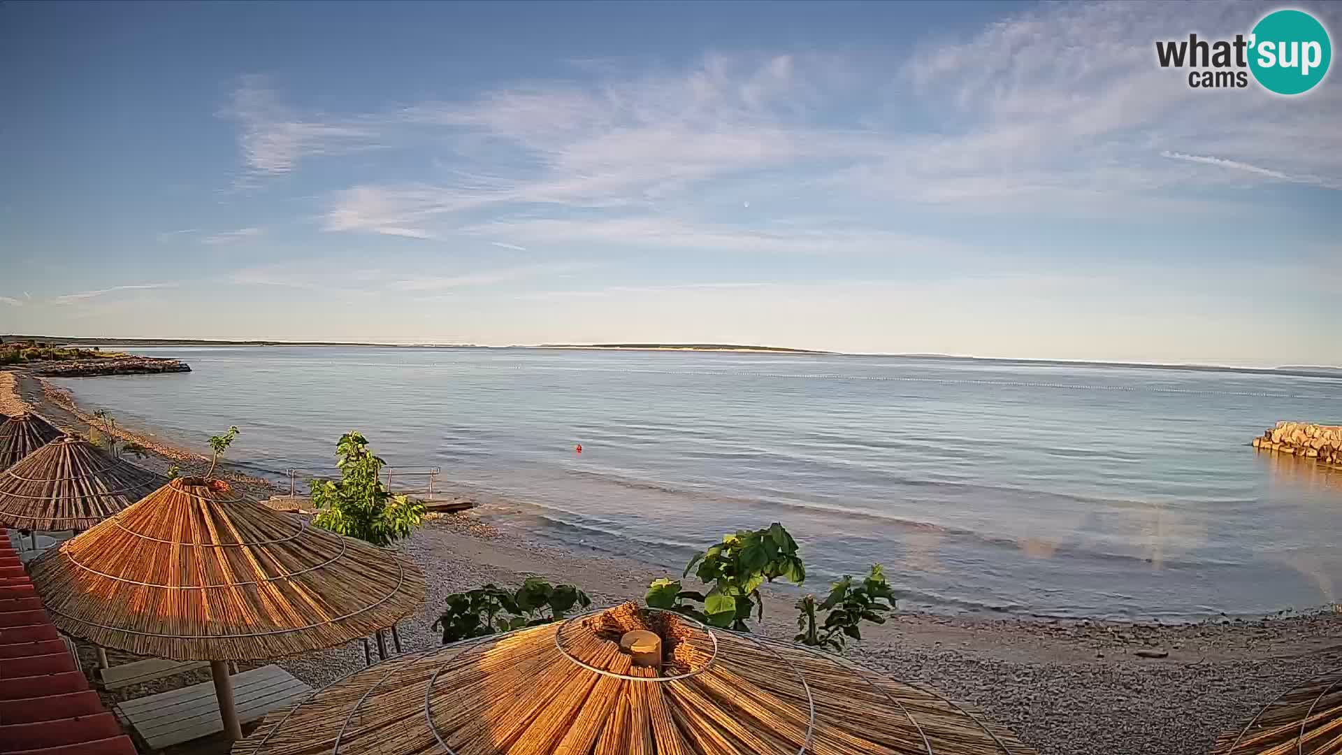 Webcam Strand in Gajac – Pag – Kroatien