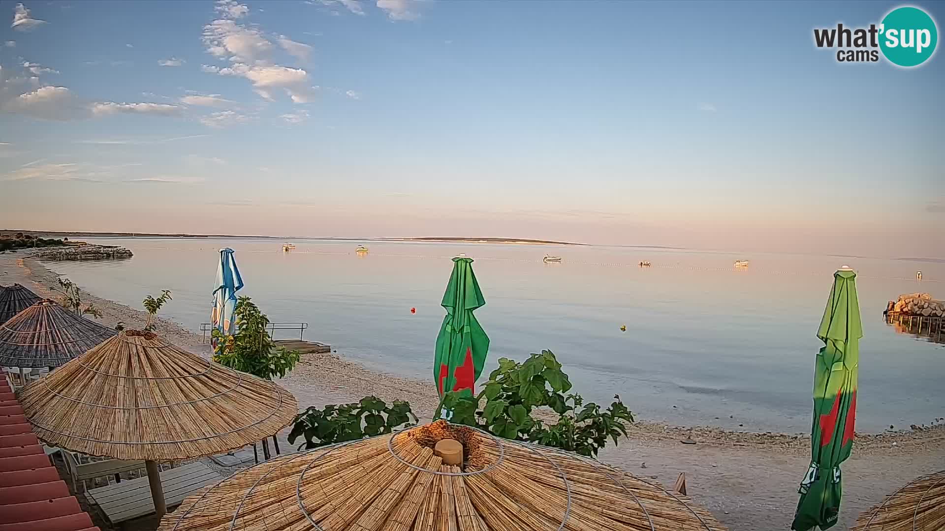Live Webcam Gajac beach – Pag