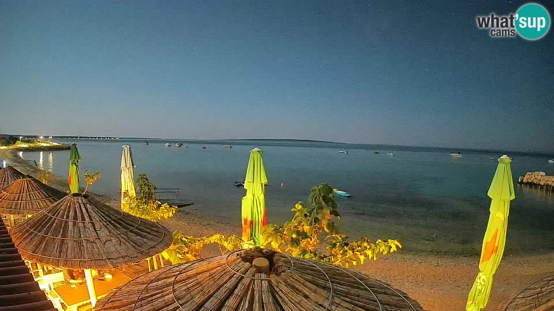Webcam Strand in Gajac – Pag – Kroatien
