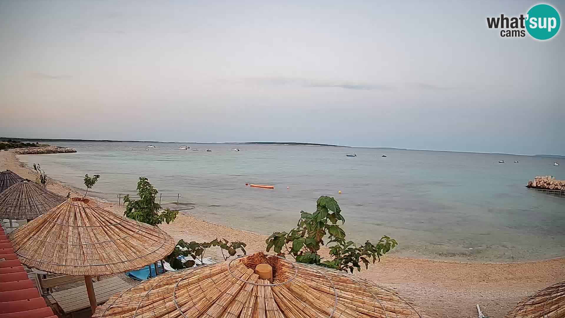 Webcam Strand in Gajac – Pag – Kroatien