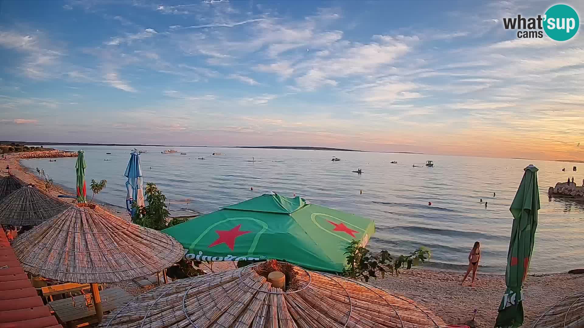 Webcam Strand in Gajac – Pag – Kroatien