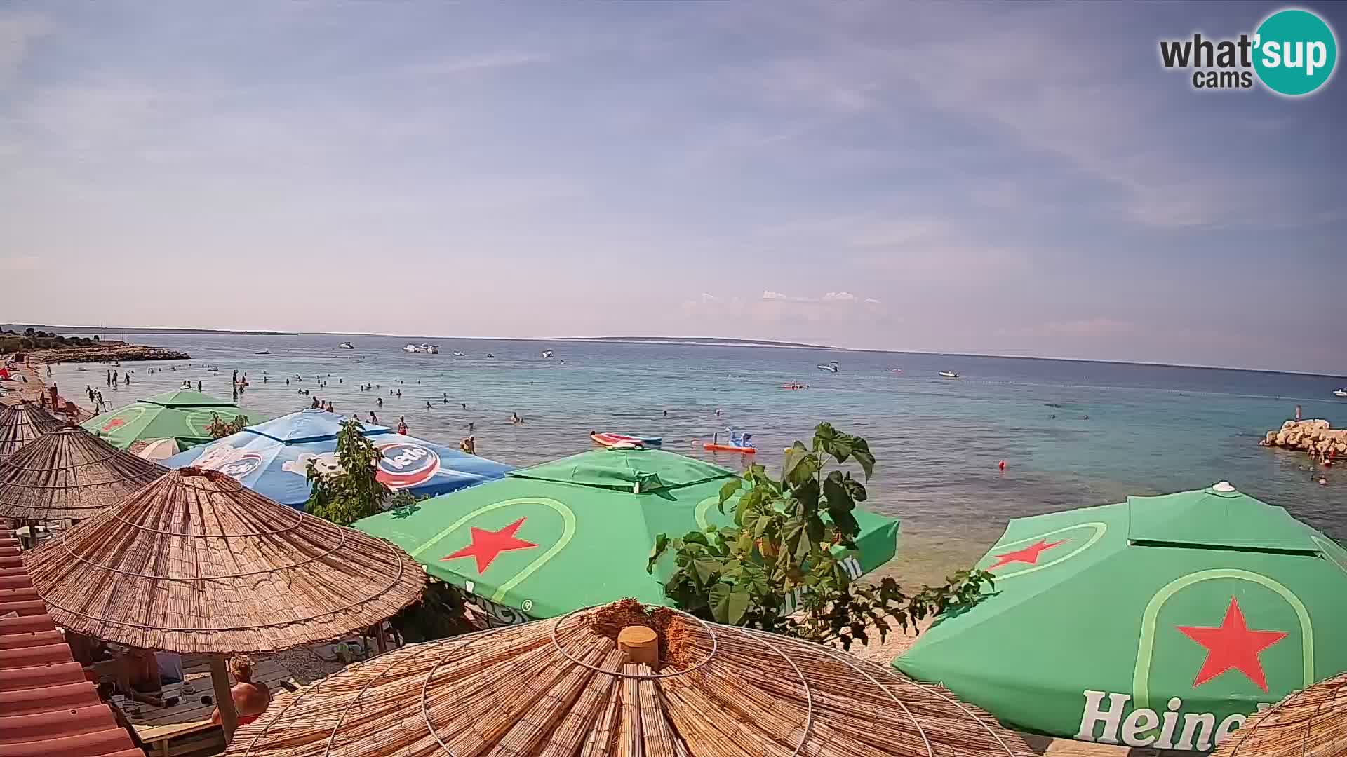 Webcam Strand in Gajac – Pag – Kroatien