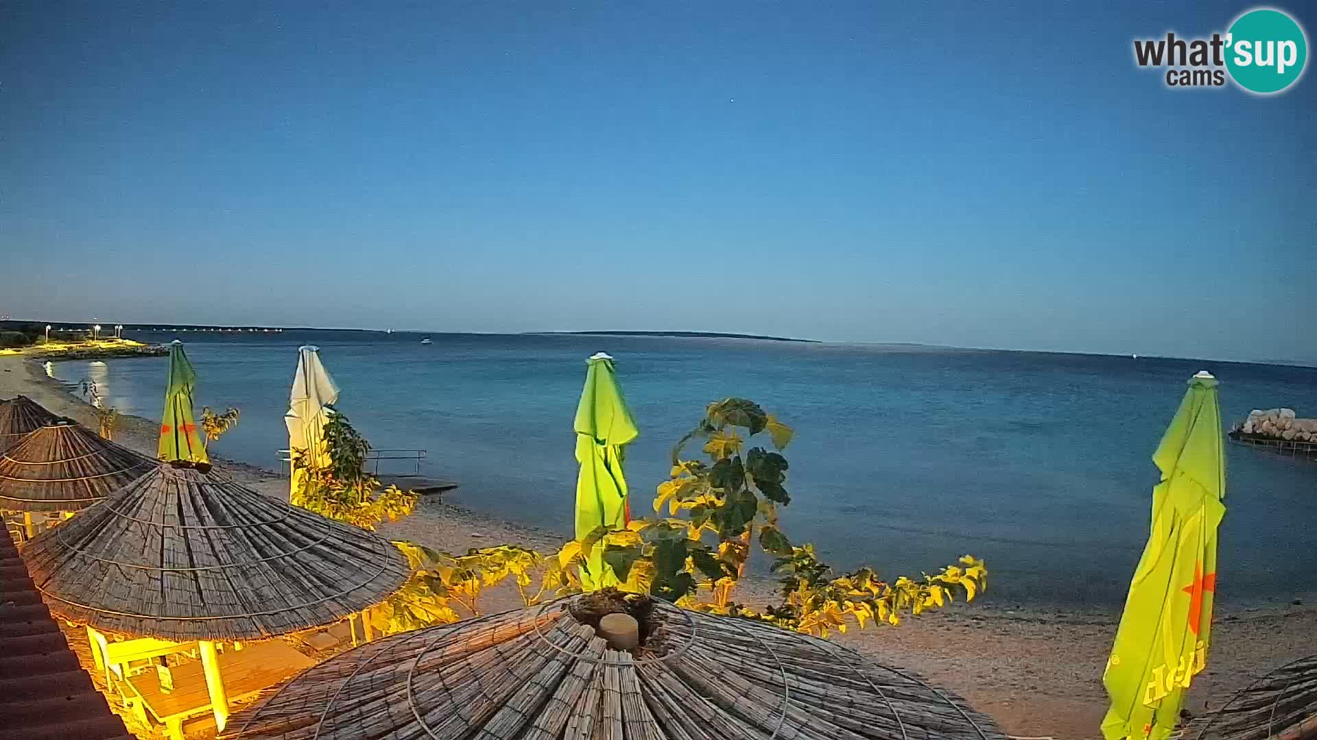 Live Webcam Gajac beach – Pag