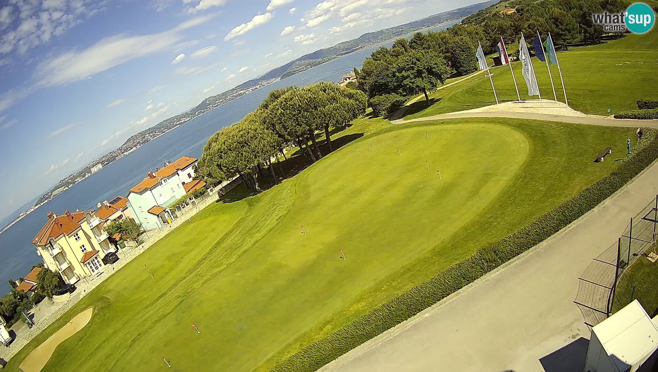 Golf Adriatic Spletna kamera v živo Savudrija – Rezidencija Skiper – Istra – Hrvaška