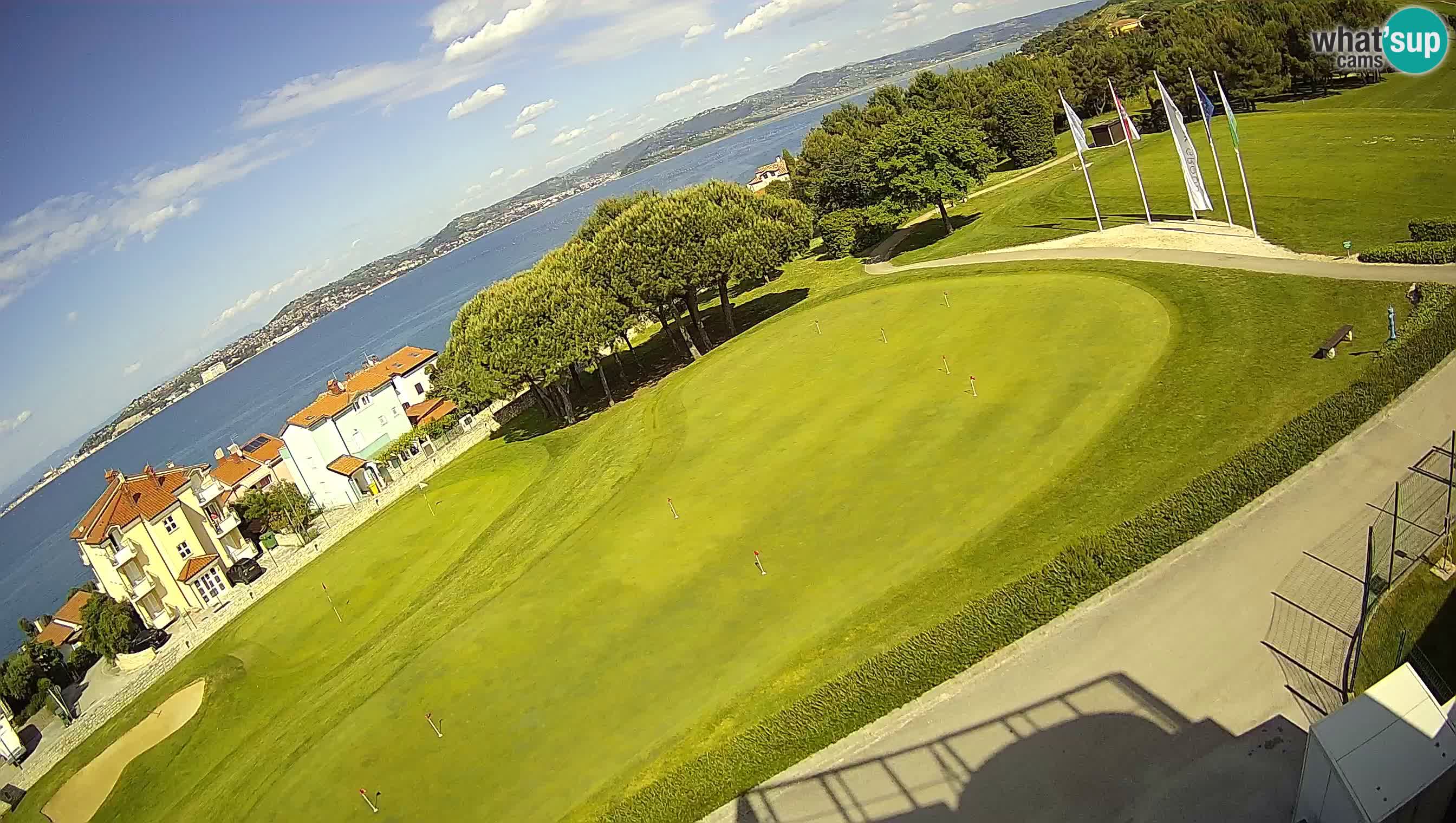 Golf Adriatic Spletna kamera v živo Savudrija – Rezidencija Skiper – Istra – Hrvaška