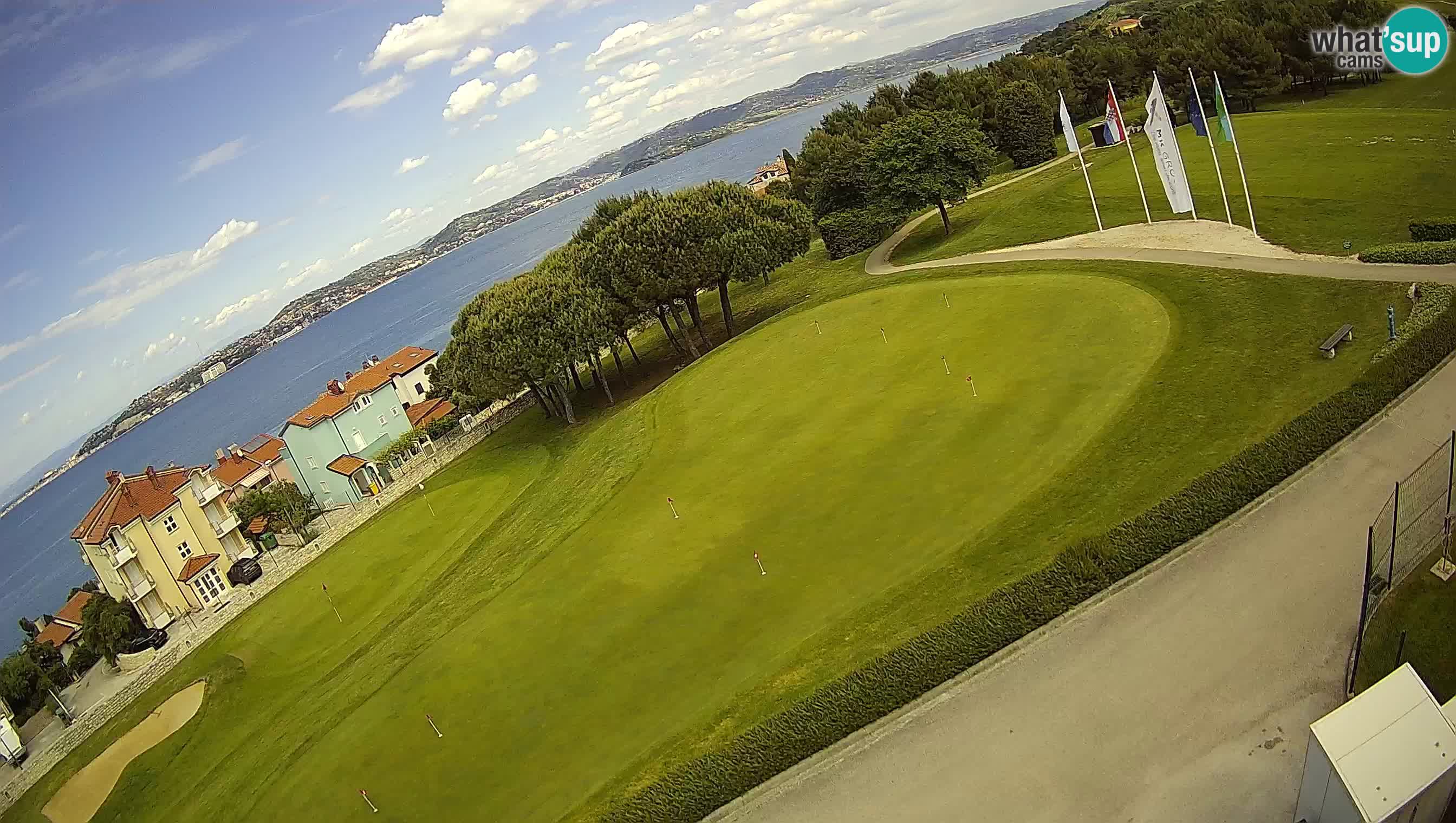 Golf Adriatic Live webcam Savudrija – Rezidencija Skiper – Istria – Croazia