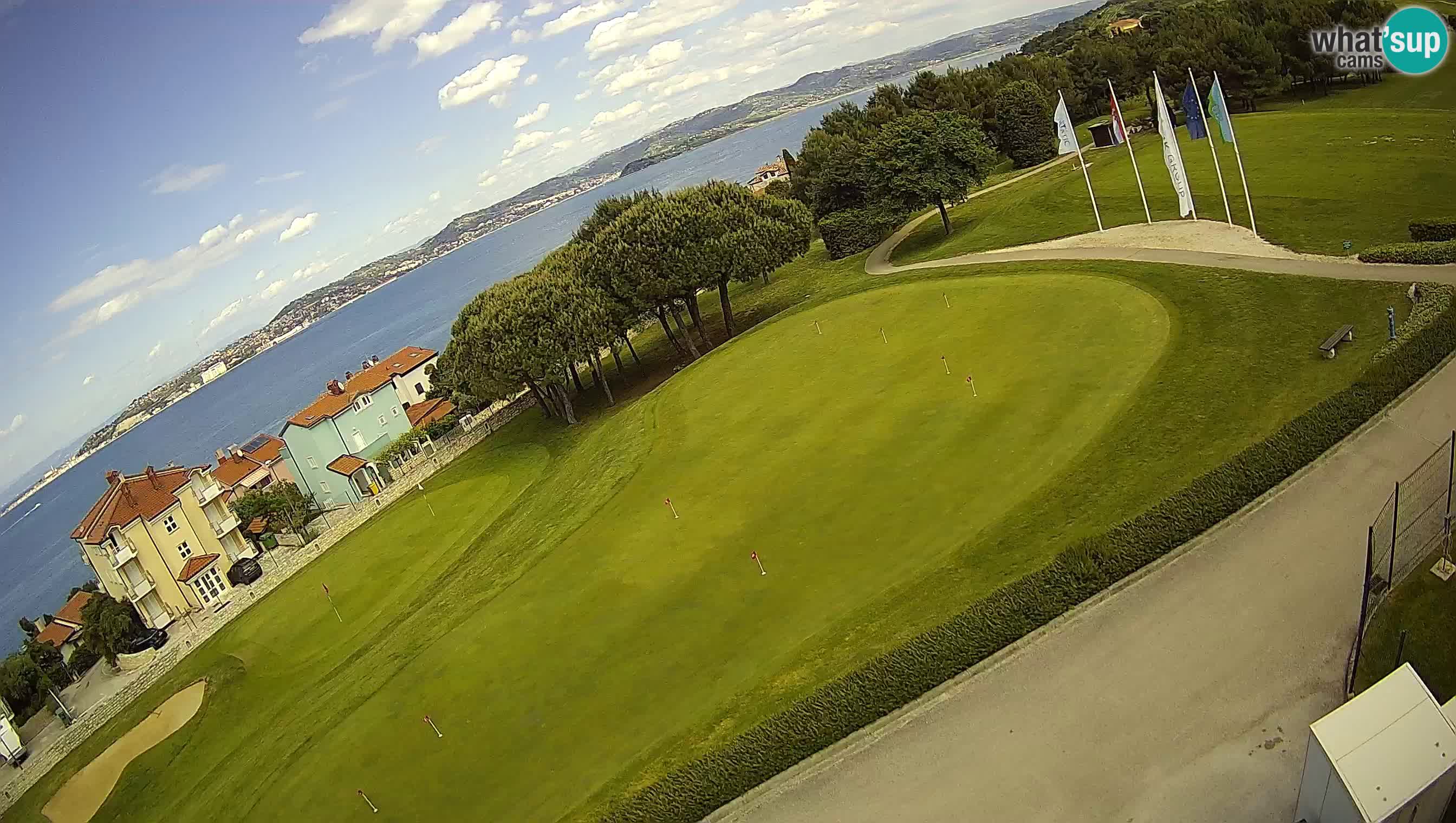 Golf Adriatic Spletna kamera v živo Savudrija – Rezidencija Skiper – Istra – Hrvaška