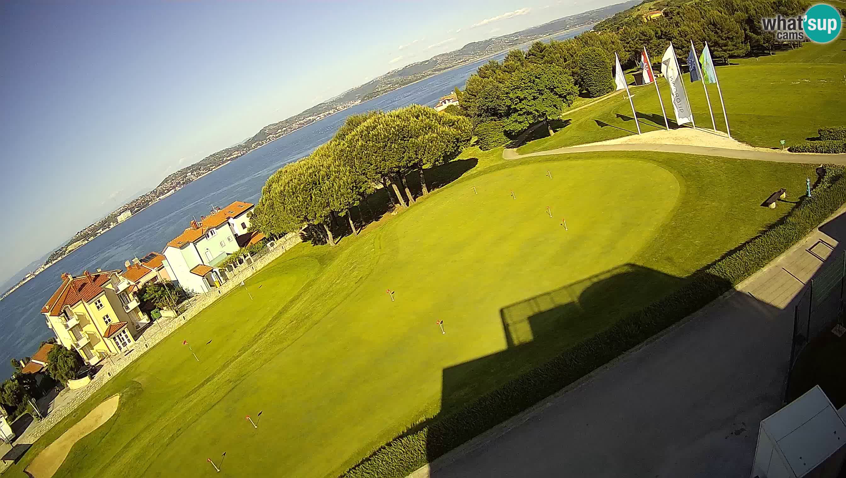 Golf Adriatique Webcam en direct Savudrija – Rezidencija Skiper – Istrie – Croatie