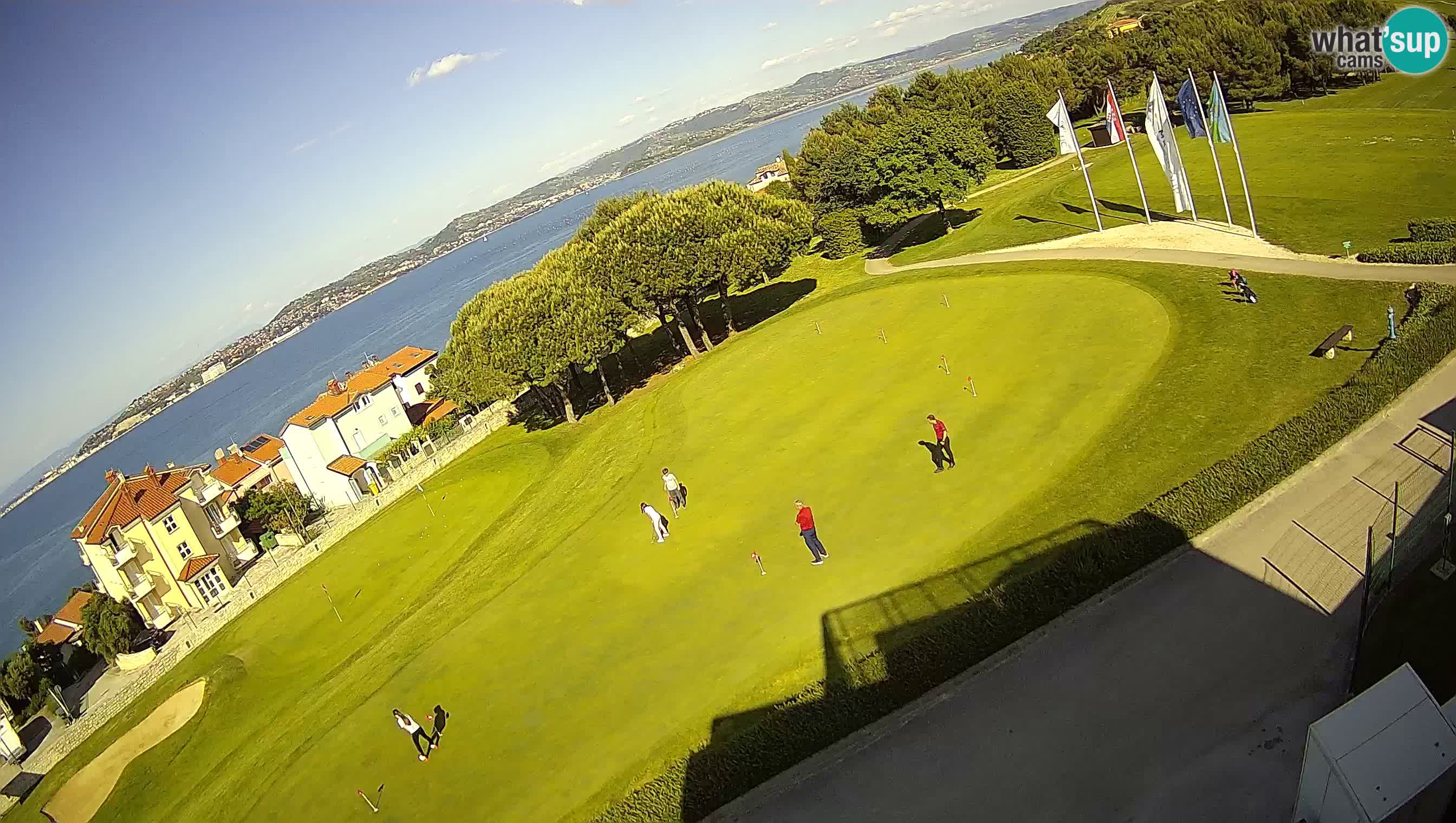 Golf Adriatique Webcam en direct Savudrija – Rezidencija Skiper – Istrie – Croatie