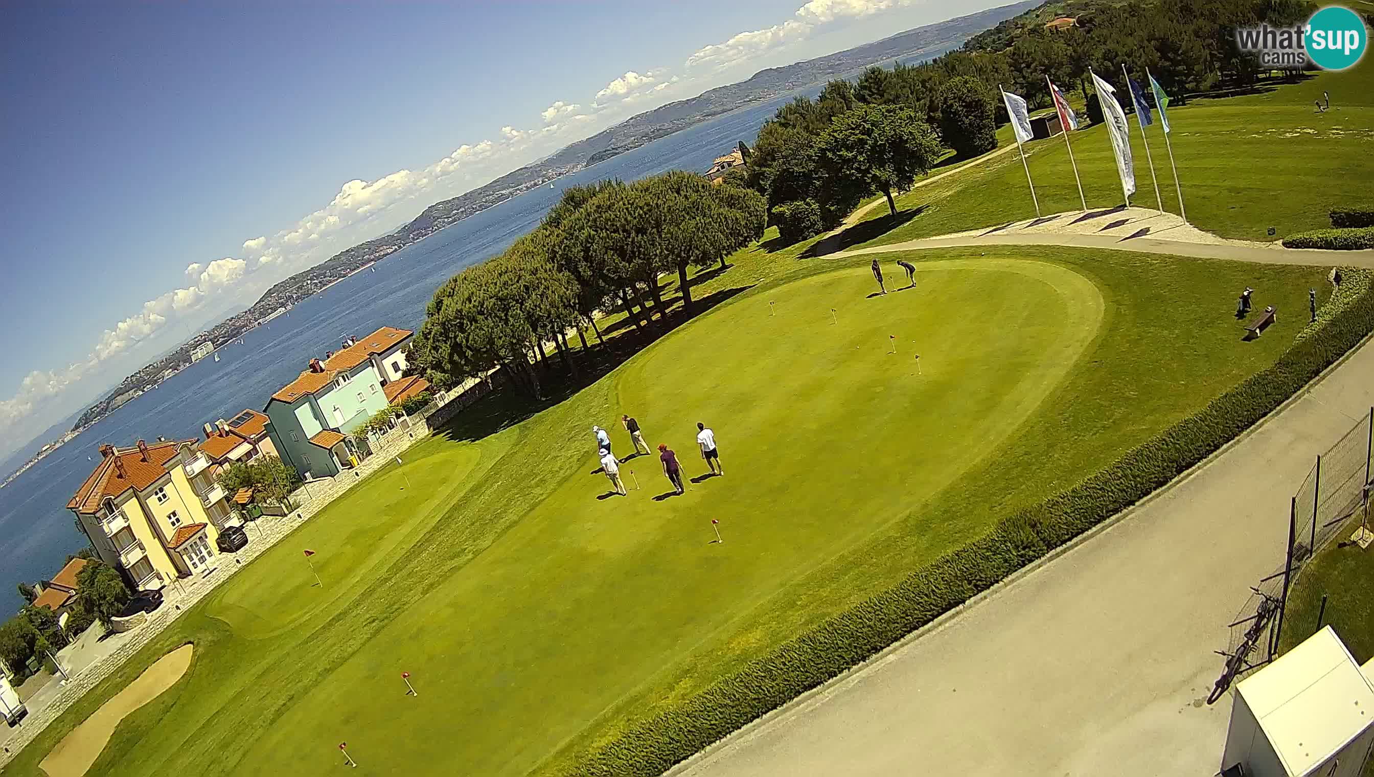 Golf Adriatic Spletna kamera v živo Savudrija – Rezidencija Skiper – Istra – Hrvaška